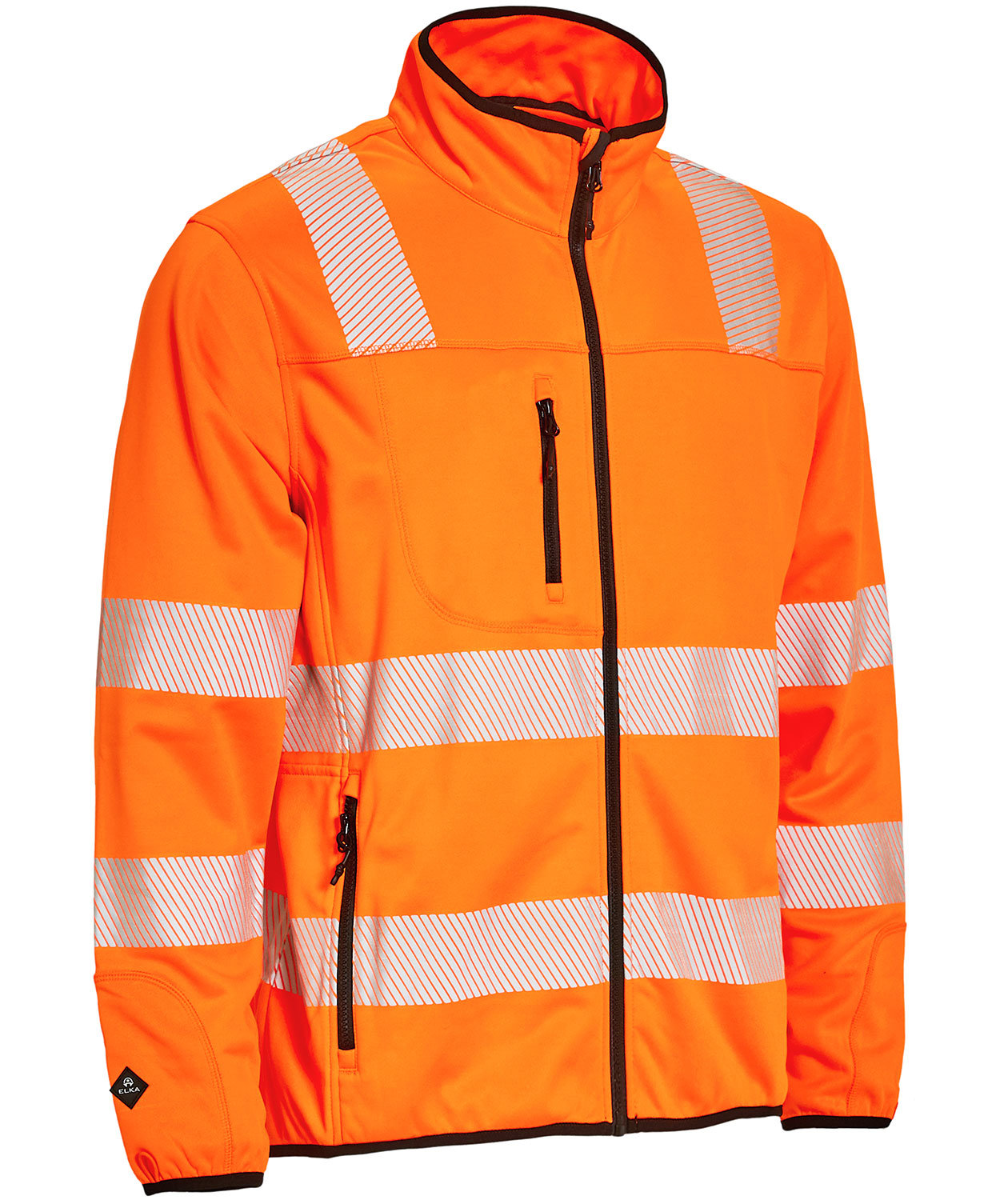 ELKA Visible Xtreme fleecejakke, Hi-vis Orange, Hi-vis Orange, swatch