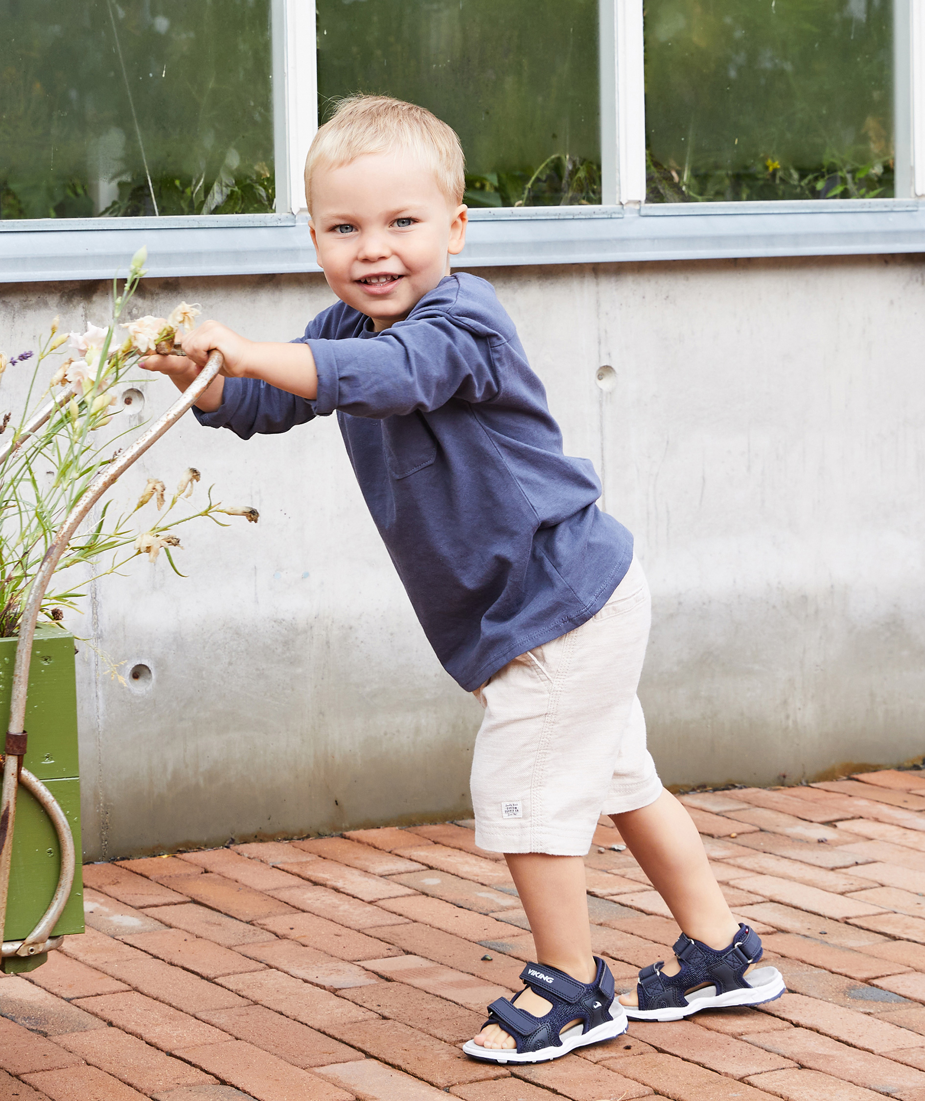 Viking Anchor 3V sandaler till barn, Navy