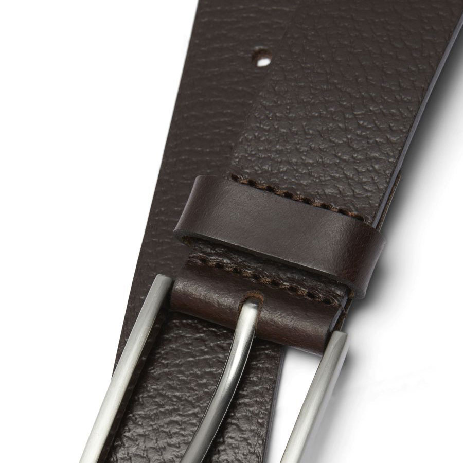 Jack & Jones JACSTOCKHOLM l&aelig;derb&aelig;lte, Black coffee, large image number 3