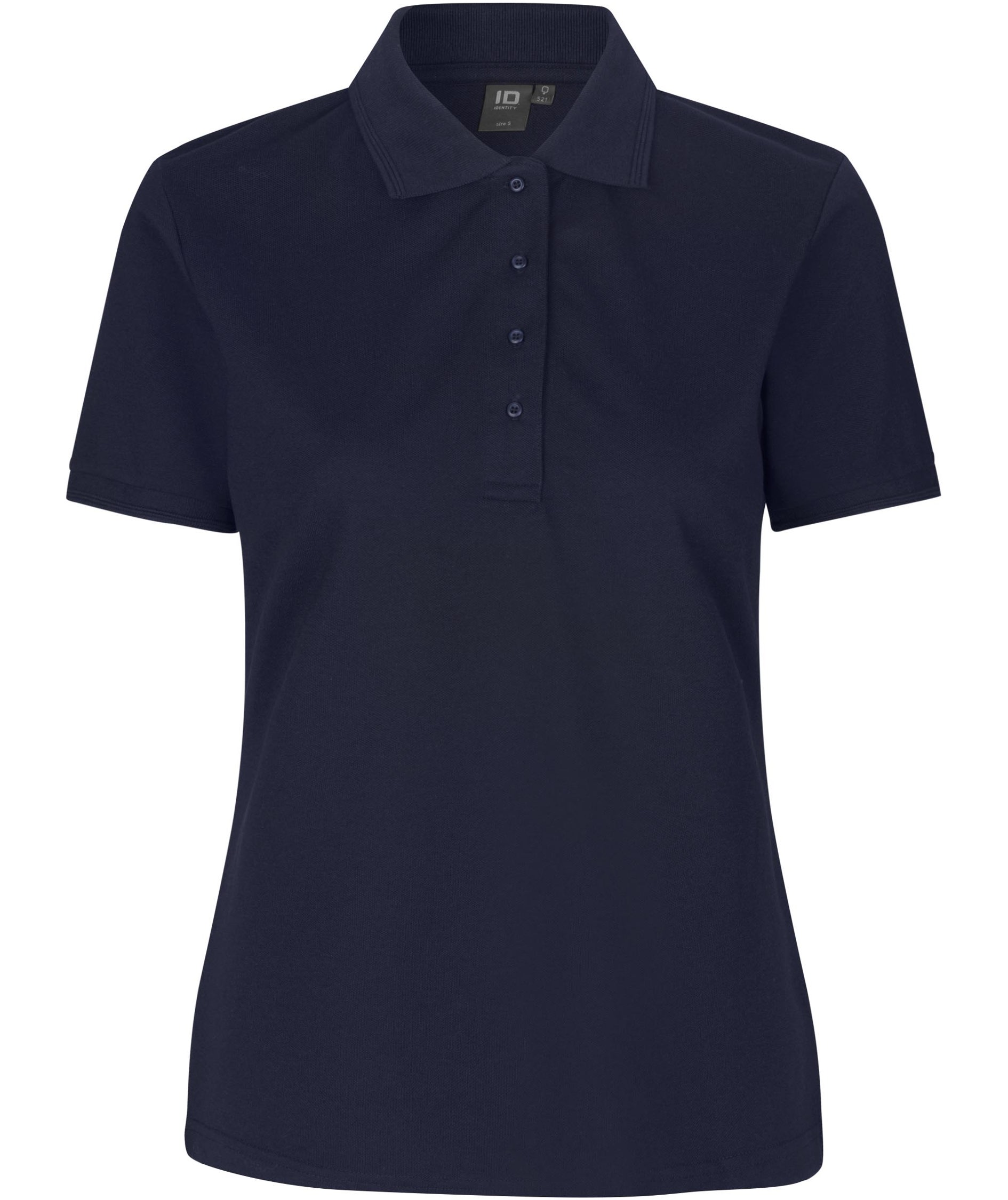 ID Klassisk Pik&eacute;-tr&ouml;ja, dam, Marinbl&aring;