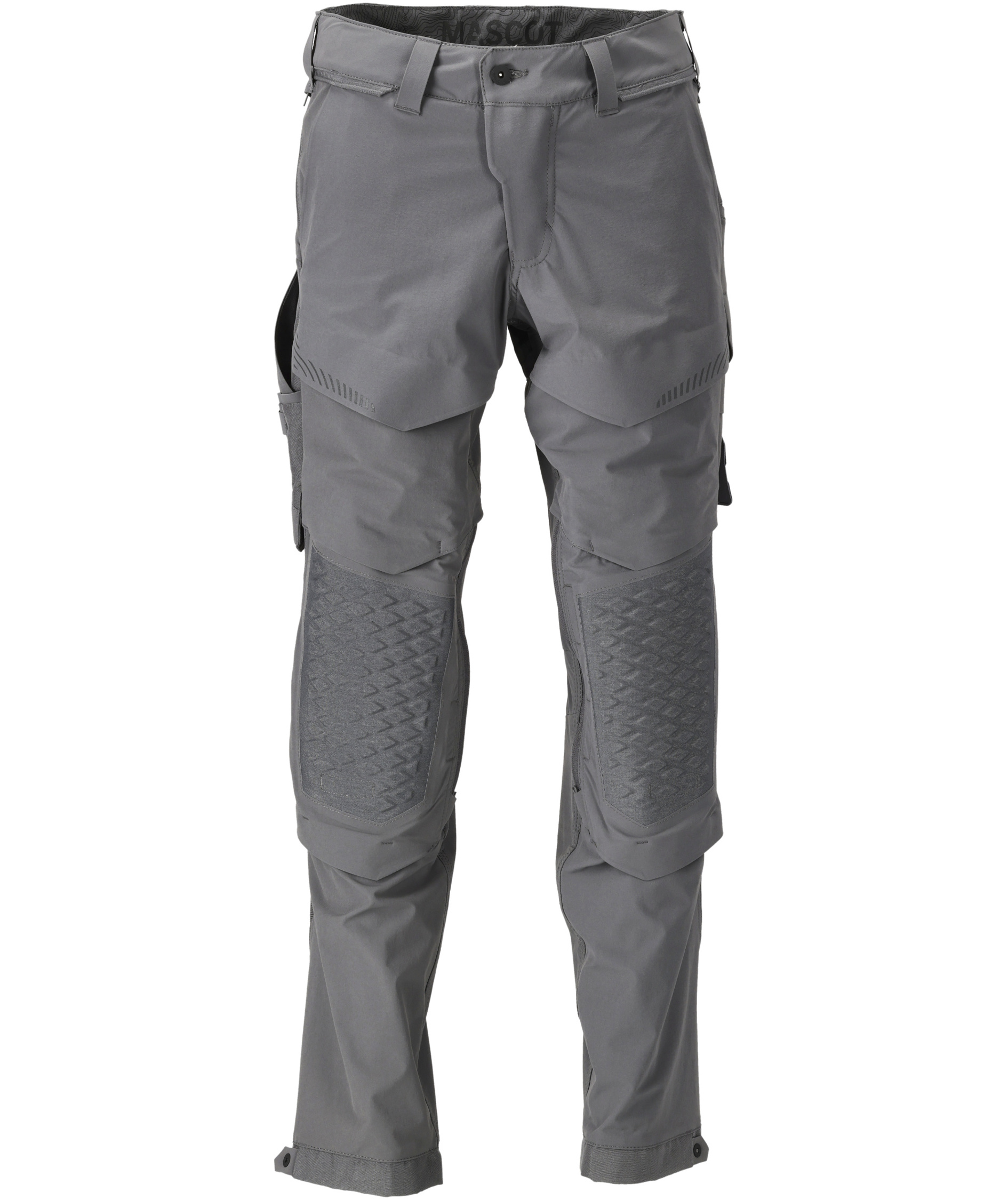 Mascot Customized work trousers full stretch, Stone grey