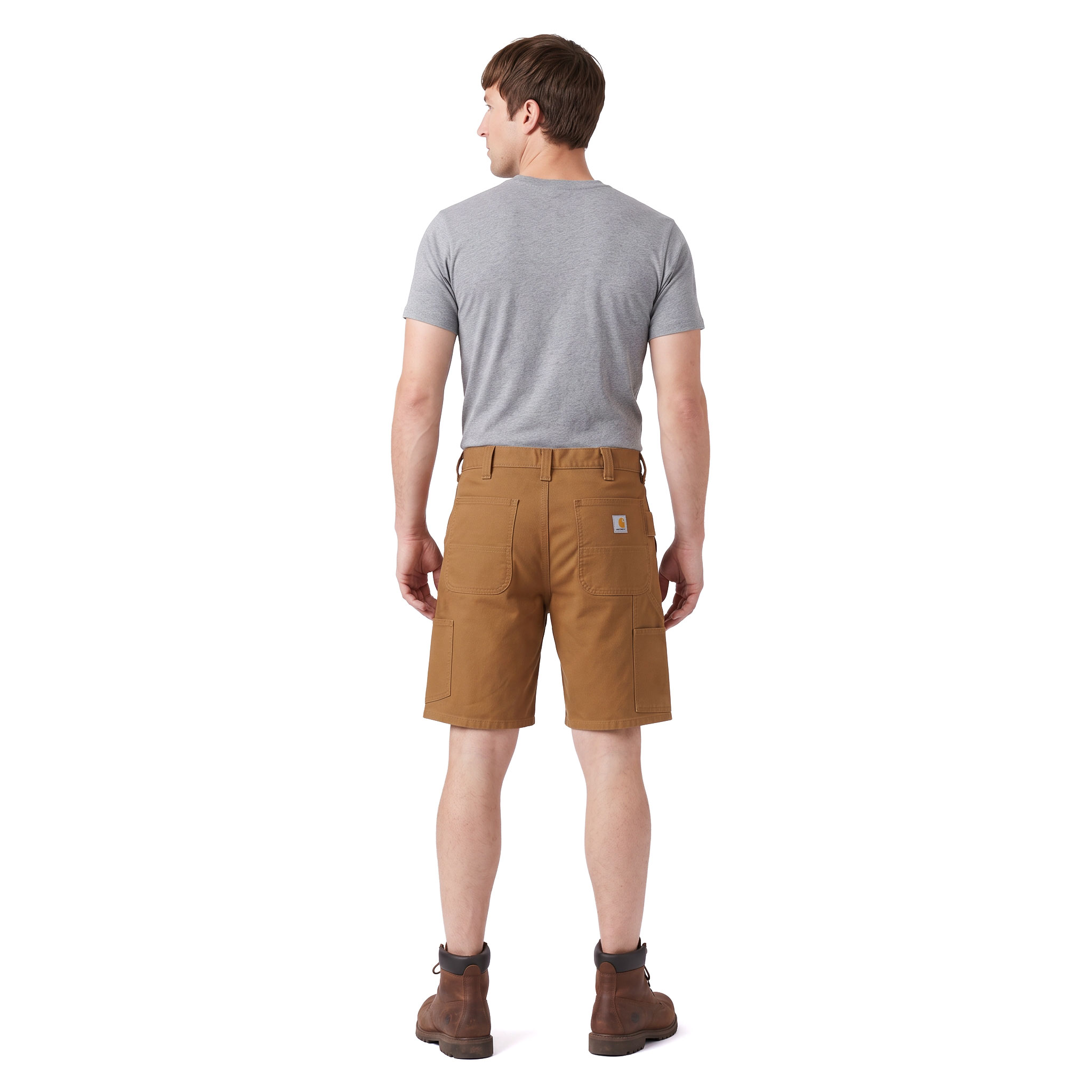 Carhartt Rugged Flex Duck shorts, Carhartt Brown, large image number 3