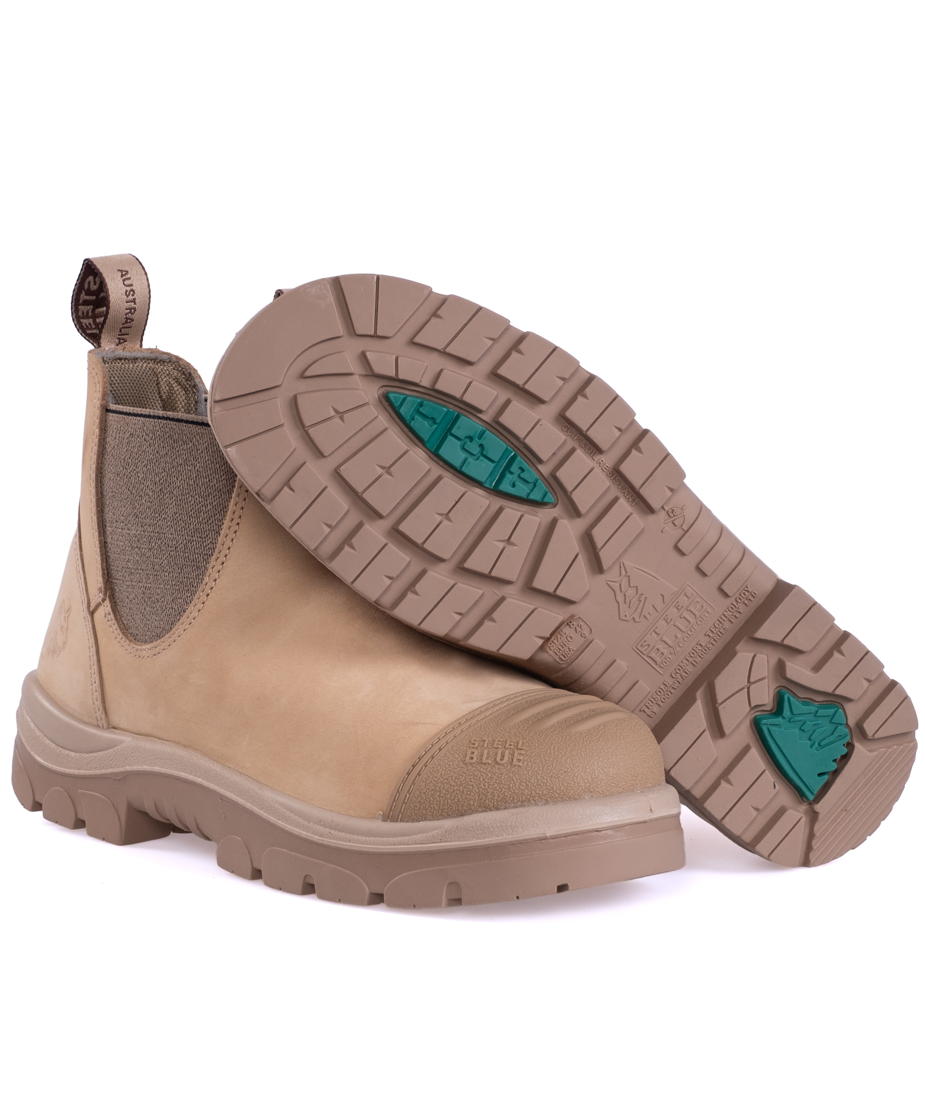 Steel Blue Hobart skyddsst&ouml;vlar S3, Sand, large image number 2