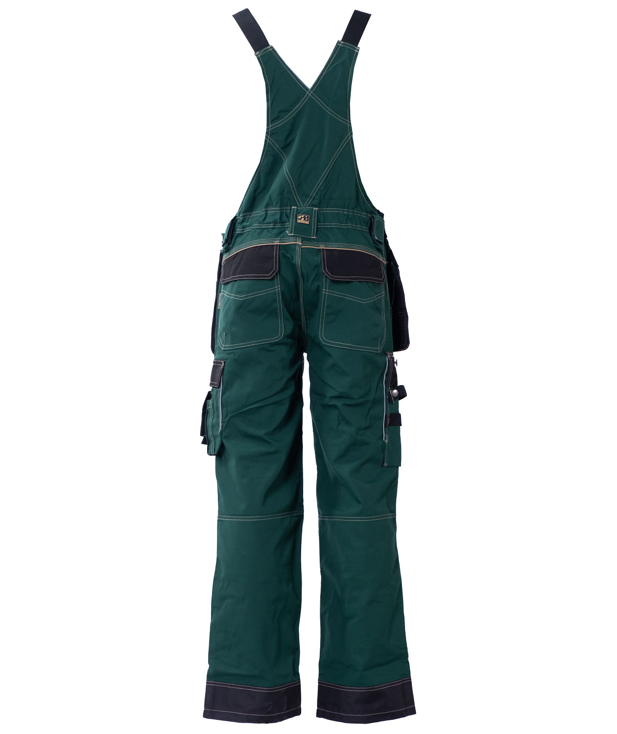 Ocean Thor bib and brace, Green, large image number 1