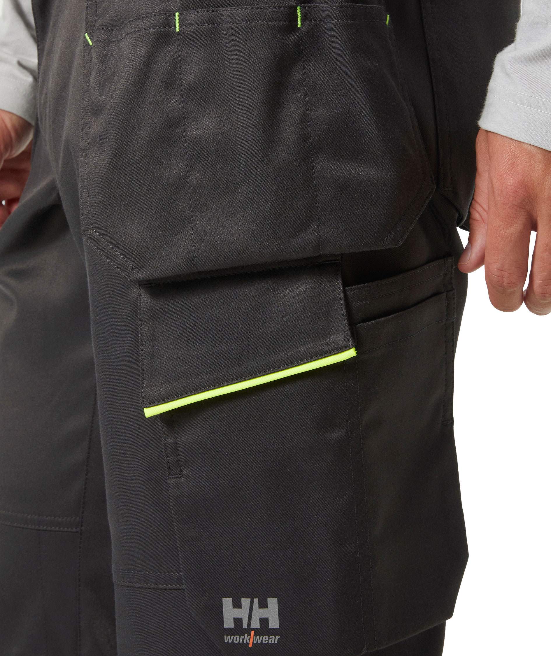 Helly Hansen UC-ME Handwerkerhose, Hi-vis Orange/Ebony, large image number 3