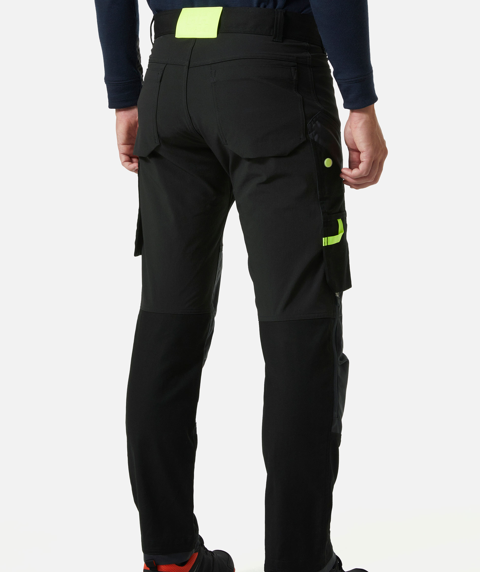 Helly Hansen Oxford 4X arbeidsbukse full stretch, Svart/Ebony, large image number 3