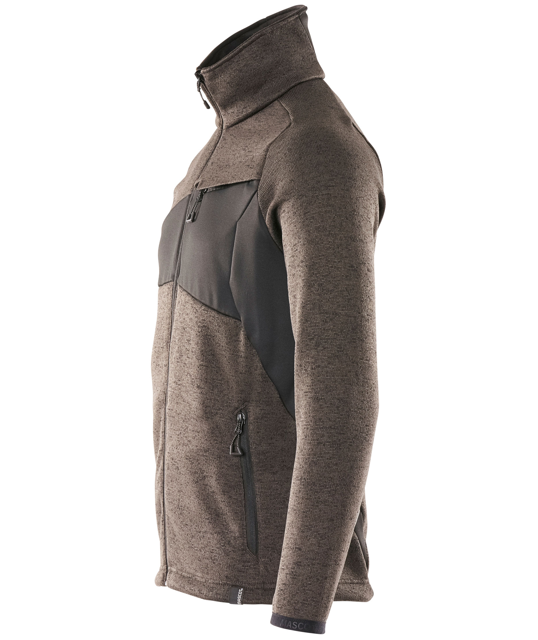 Mascot Accelerate Strickjacke, Dunkel Anthrazit/Schwarz, large image number 3