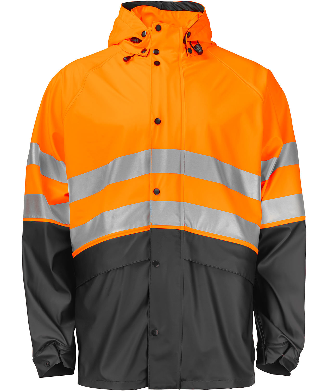 ProJob rain jacket 6431, Hi-Vis Orange/Black