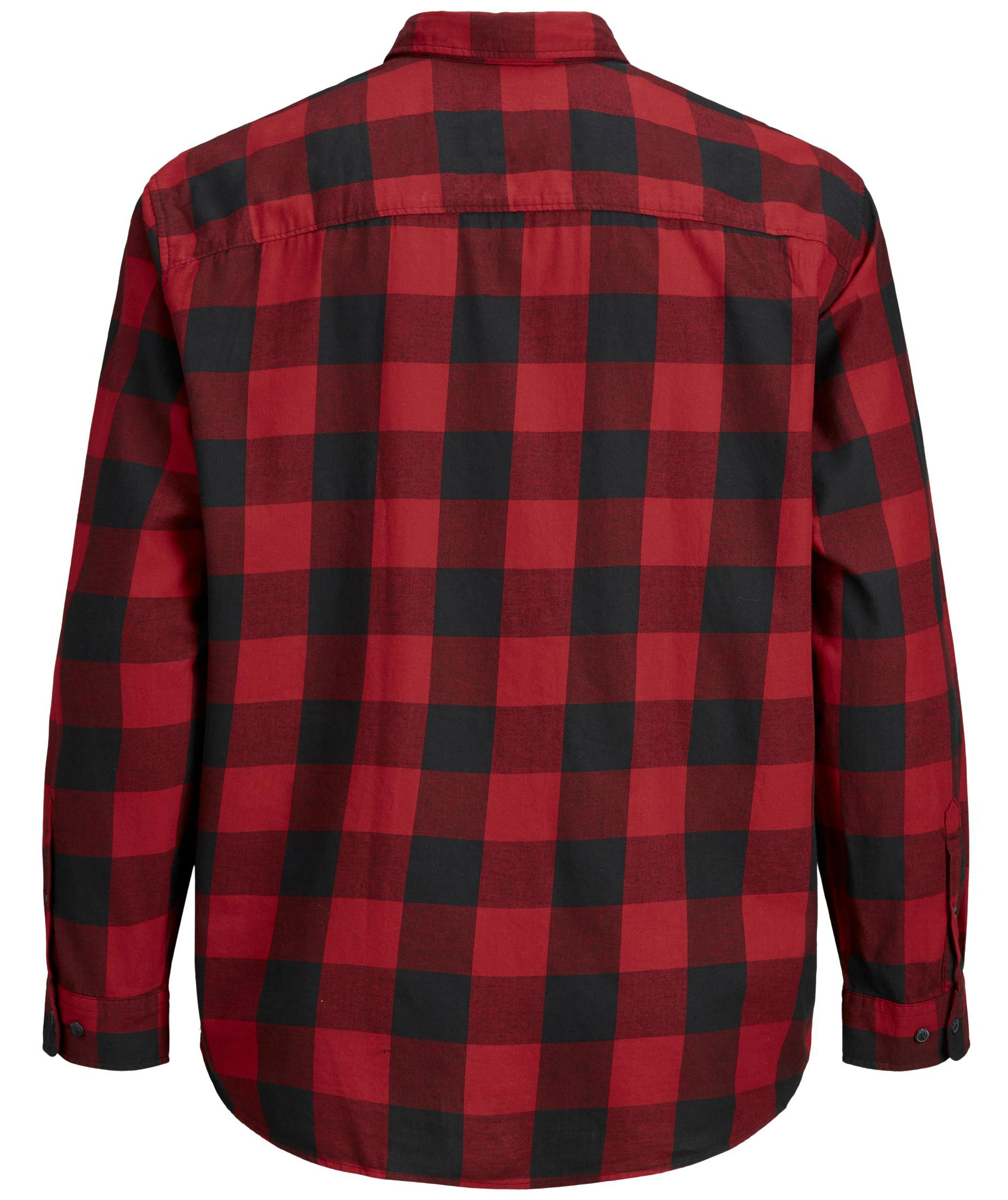 Jack & Jones JJEGINGHAM Plus Size Twill Hemd, Brick Red, large image number 2