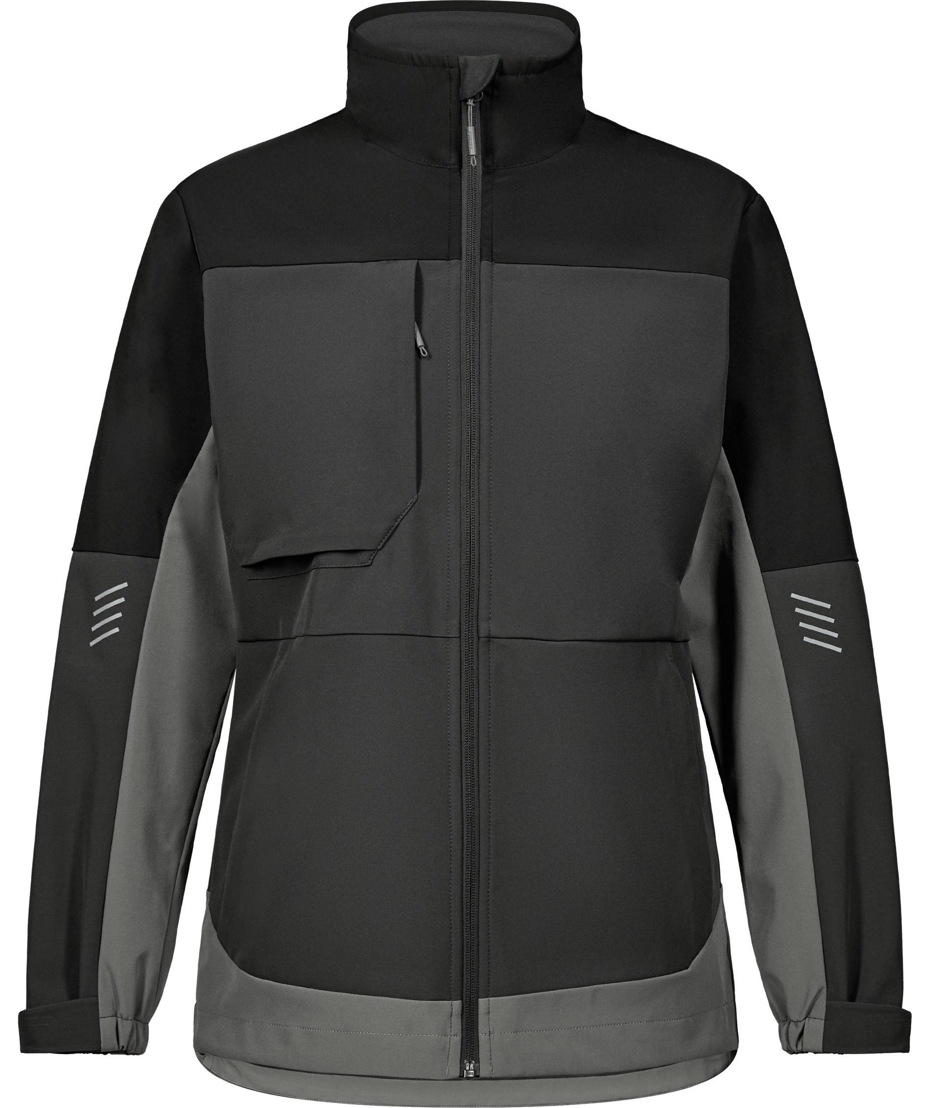 Engel Entire softshelljacka dam, Anthracite Grey/Black, Anthracite Grey/Black, swatch