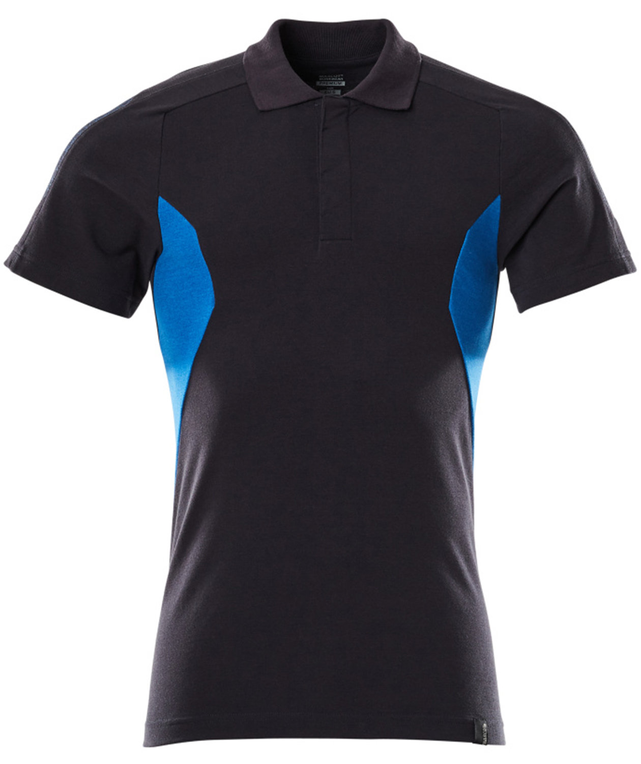 Mascot Accelerate polo T-skjorte, M&oslash;rk Marine/Asurbl&aring;, M&oslash;rk Marine/Asurbl&aring;, swatch