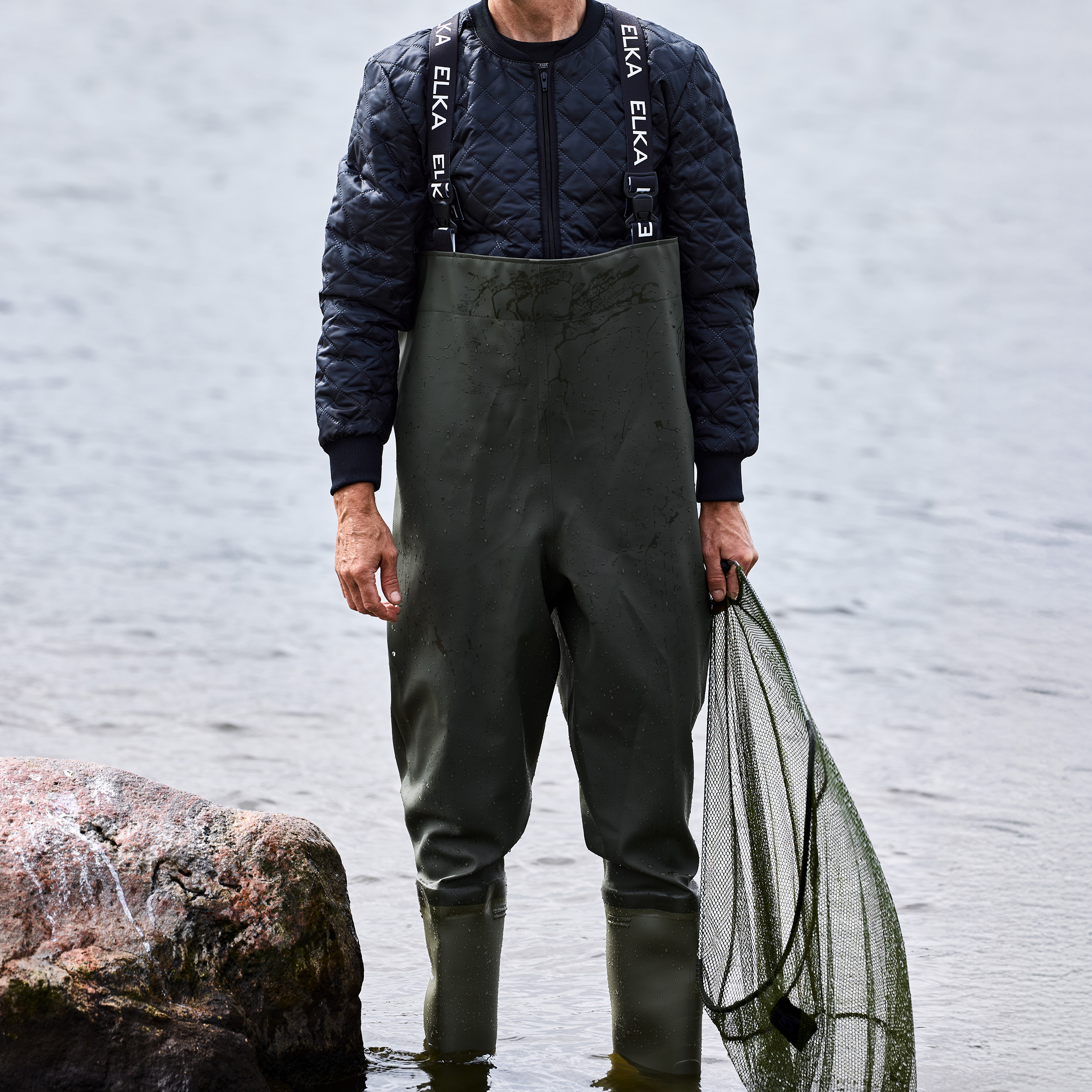 ELKA Wathosen, Olivgr&uuml;n, large image number 5