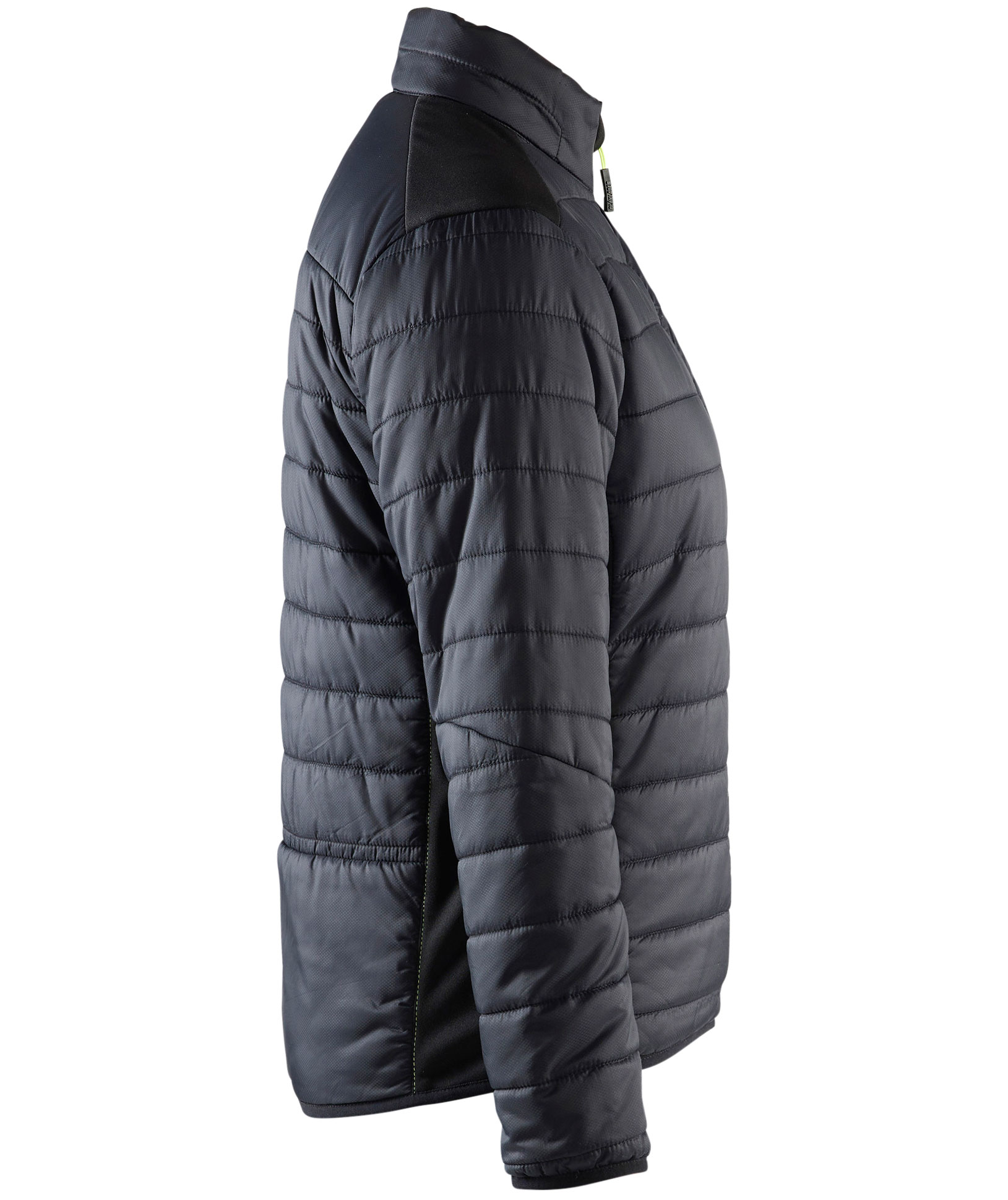 Bl&aring;kl&auml;der vattert dame jakke, Svart/Hi-Vis Gul, large image number 3