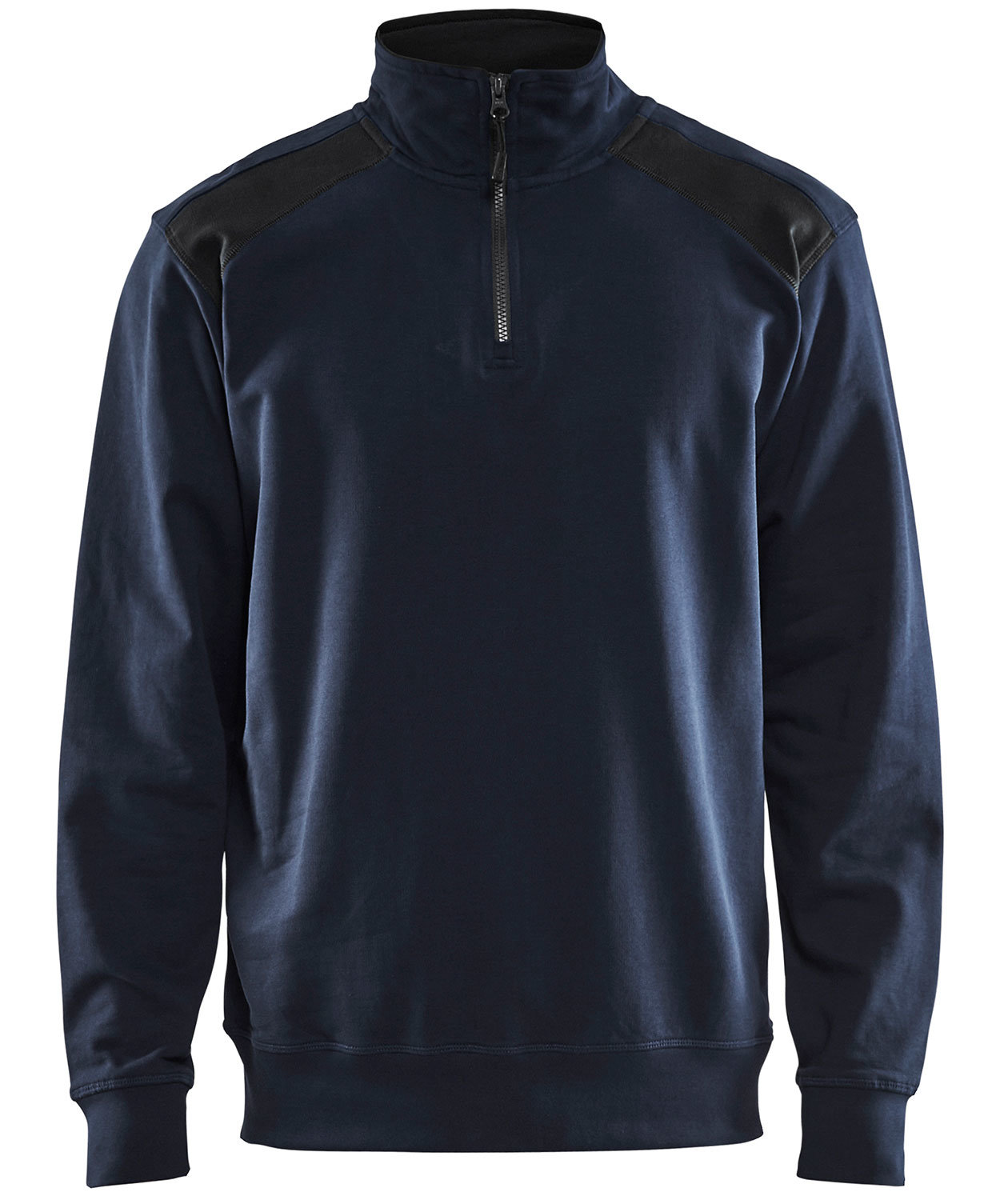 Bl&aring;kl&auml;der Unite Half-Zip sweatshirt, Dark Marine/Black, Dark Marine/Black, swatch