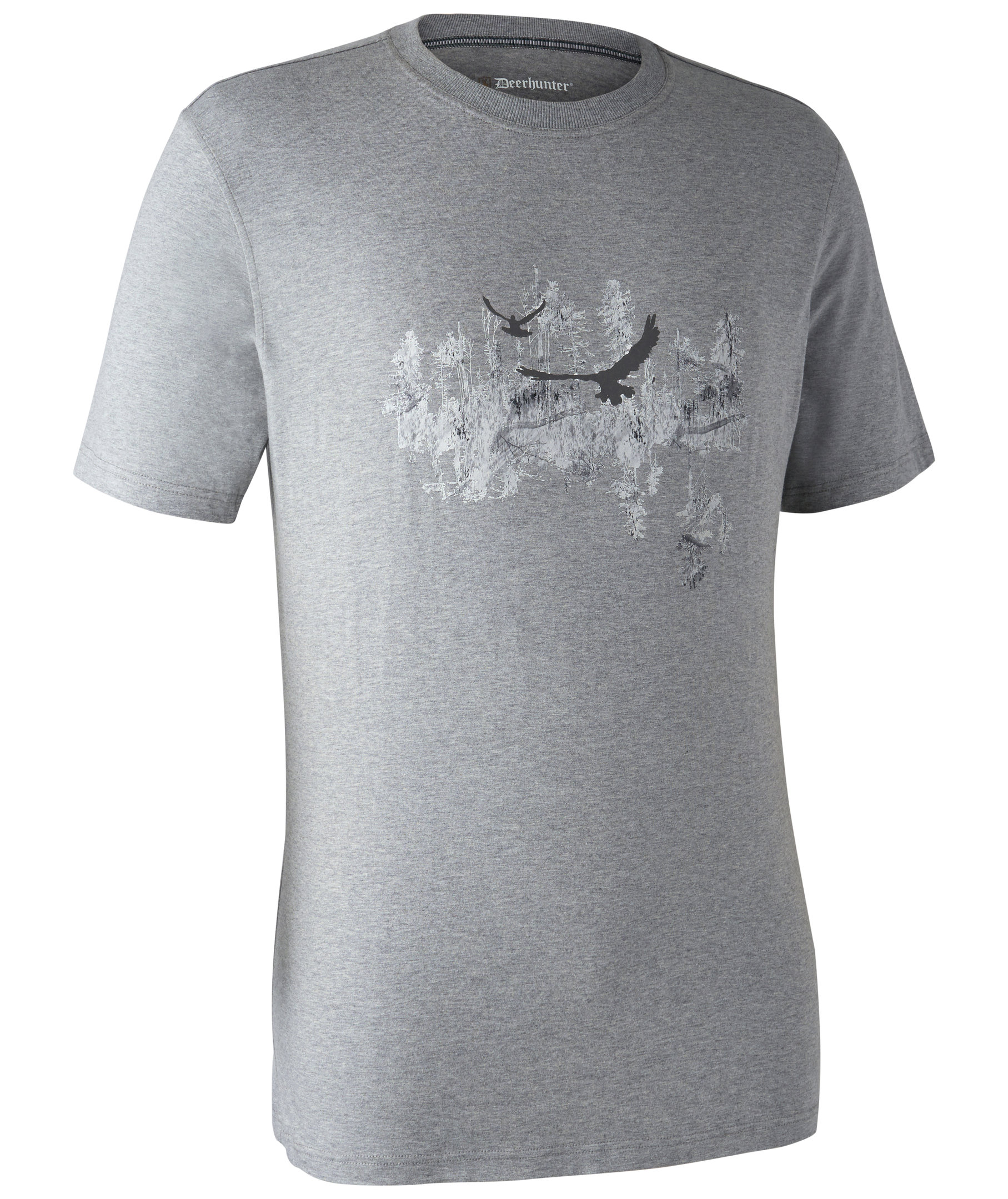 Deerhunter Ceder T-shirt, Grey melange