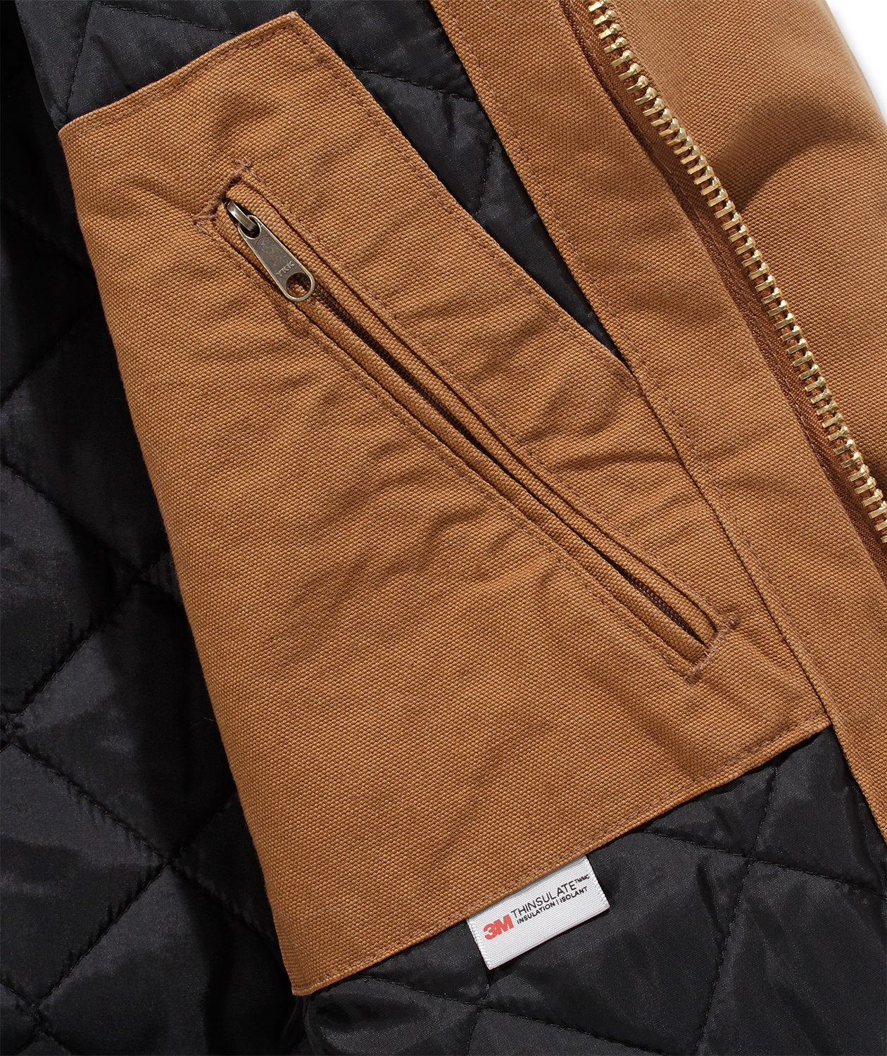 Carhartt Duck Active arbetsjacka, Carhartt Brown, large image number 2