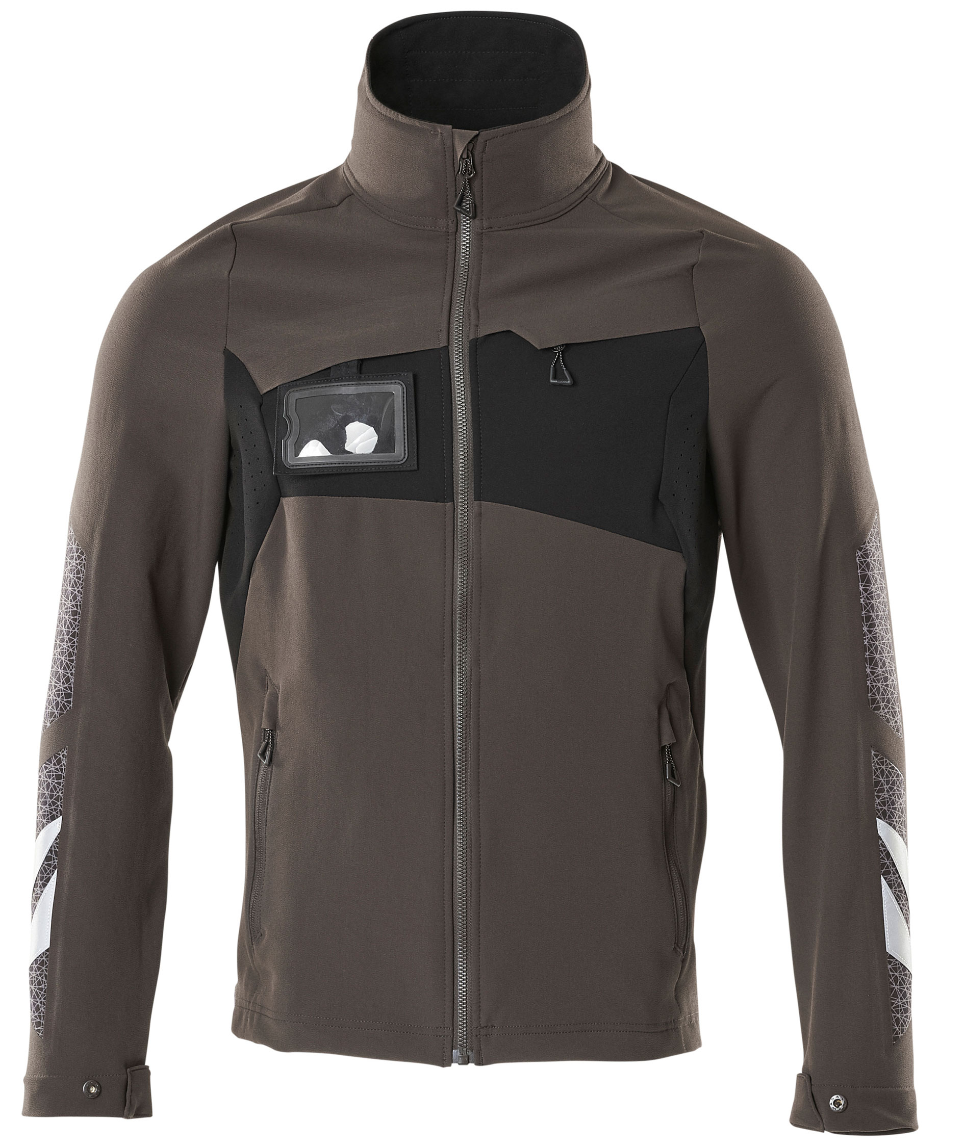 Mascot Accelerate jakke full stretch, M&oslash;rk Antrasitt/Svart, M&oslash;rk Antrasitt/Svart, swatch