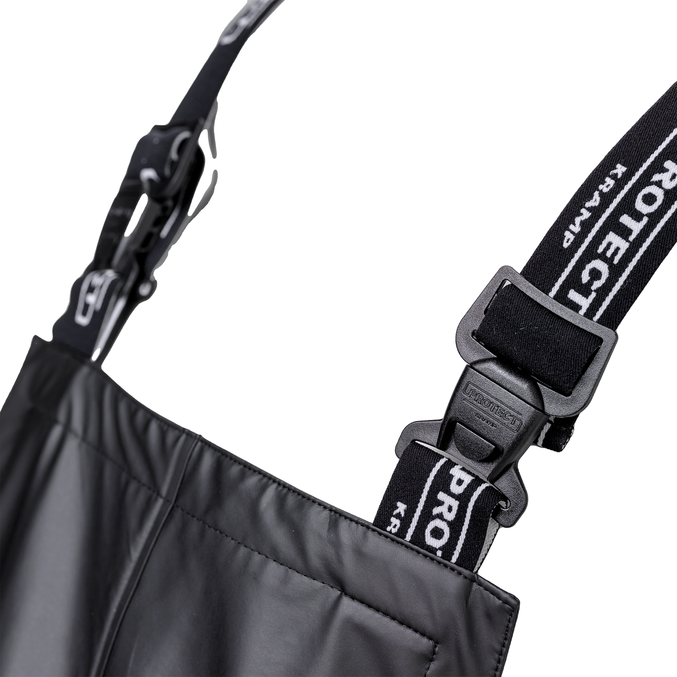 Kramp Protect regnh&auml;ngselbyxa, Svart, large image number 2