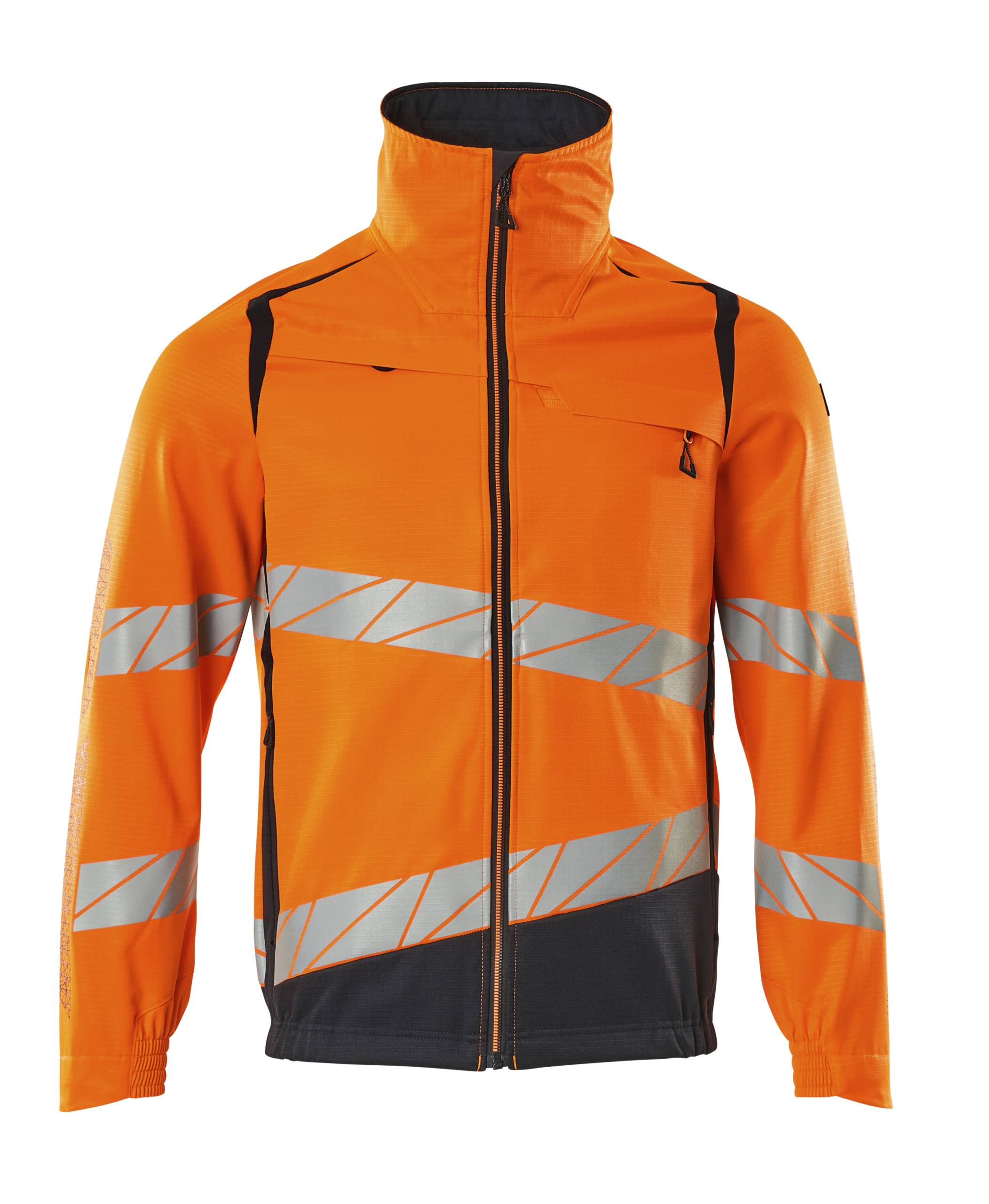 Mascot Accelerate Safe jacket, Hi-Vis Orange/Dark Marine, Hi-Vis Orange/Dark Marine, swatch