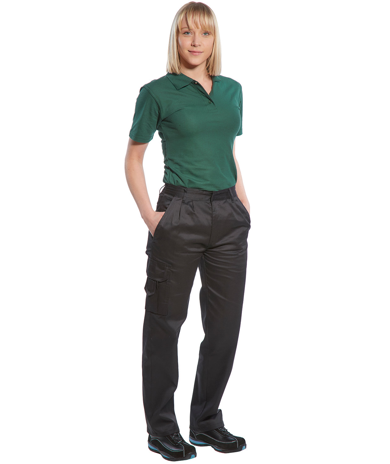 Portwest dame servicebukser, Sort