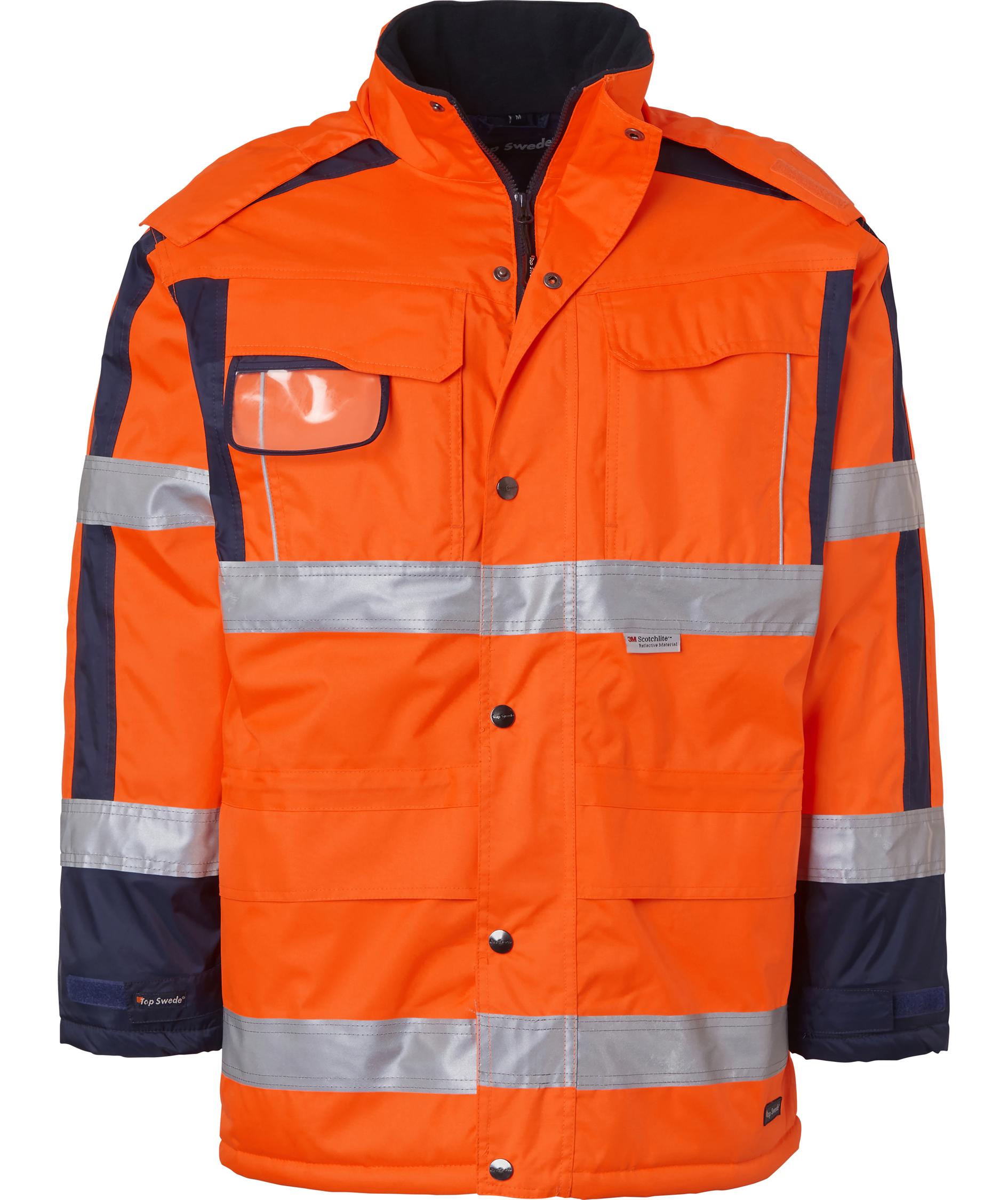 Top Swede parkas 6317, Varsel Orange/Navy