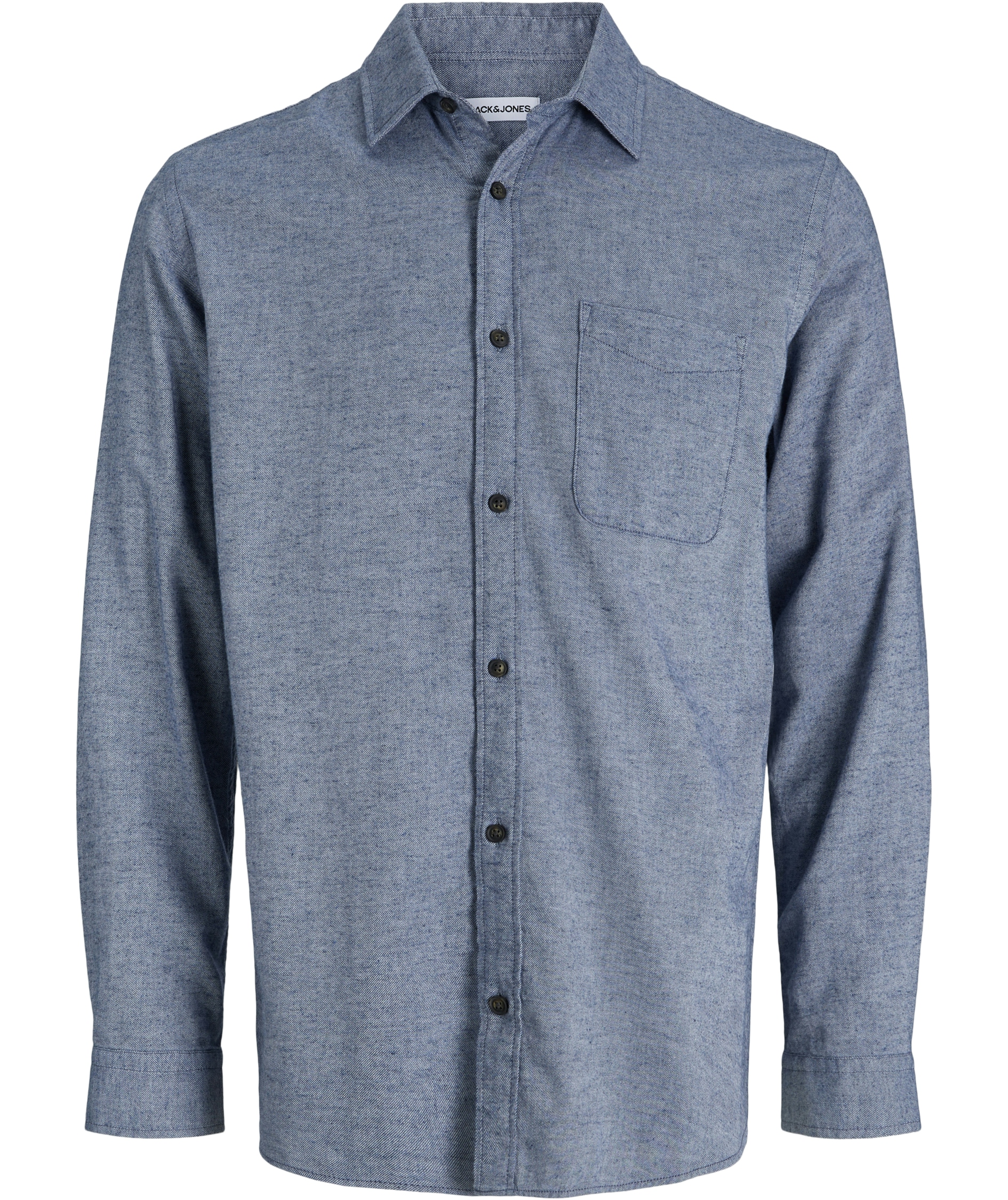Jack & Jones JJECLASSIC Melange skjorte, Faded Denim