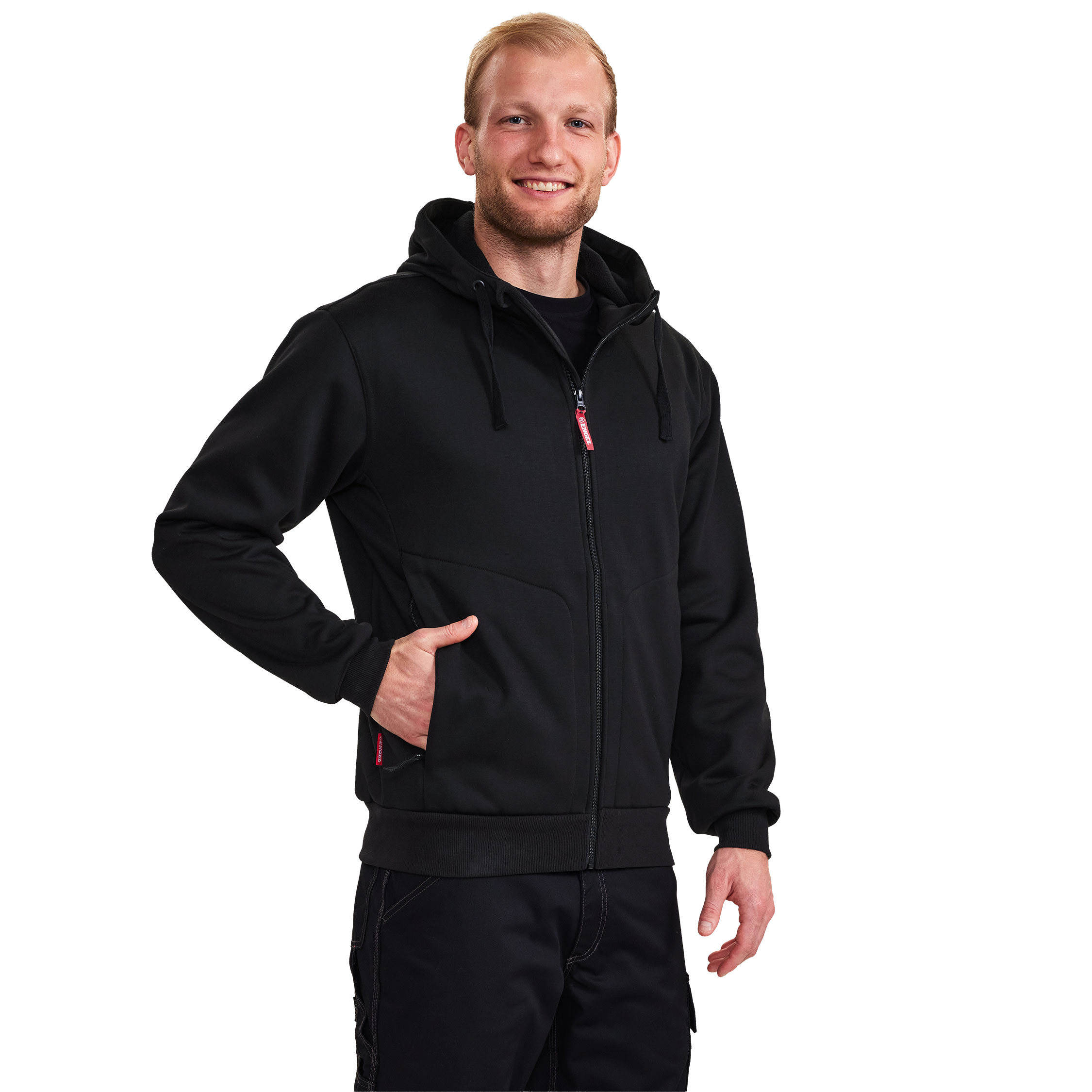 Engel Extend sweatcardigan, Black, large image number 2