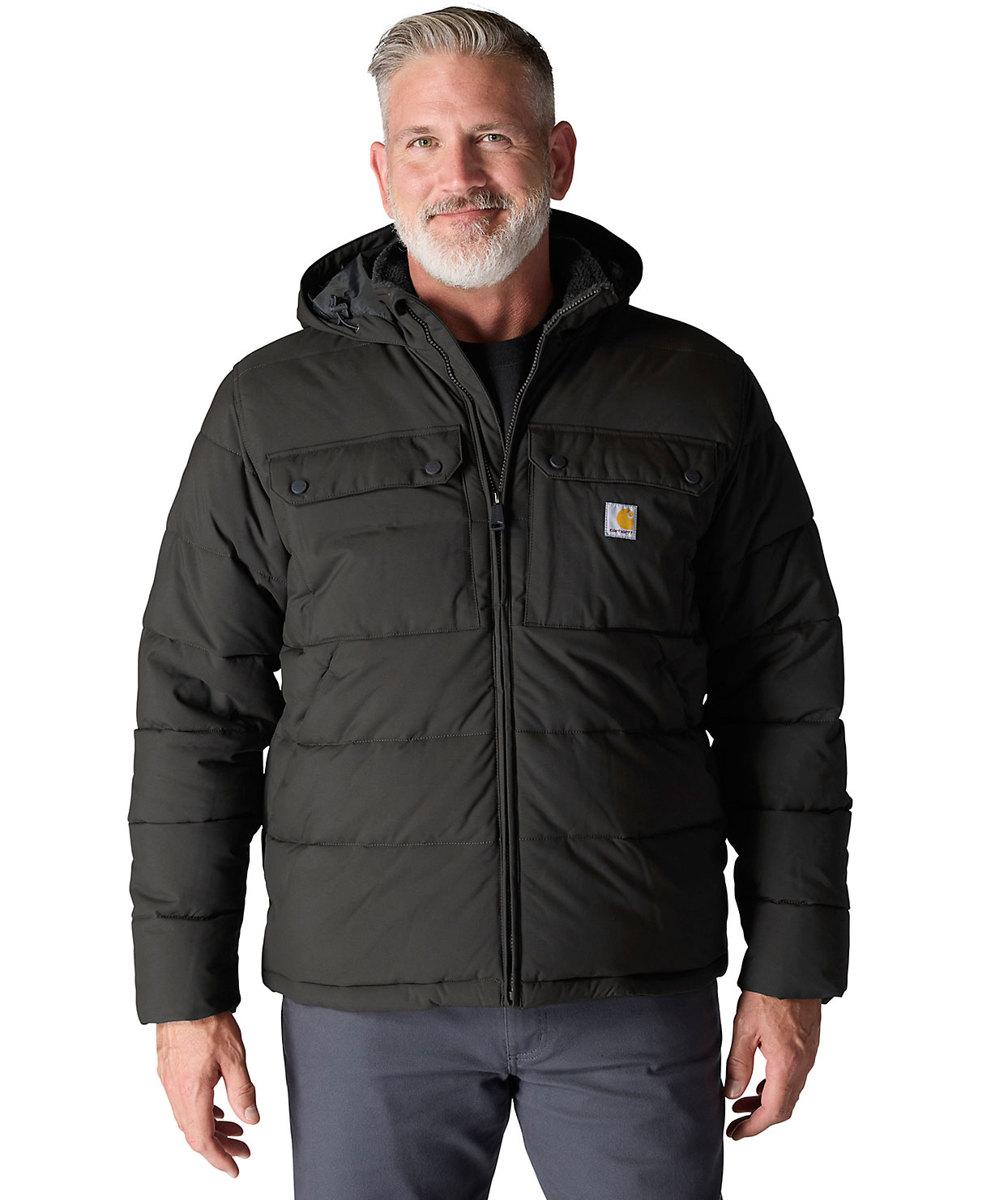 Carhartt Montana vadderad jacka, Black
