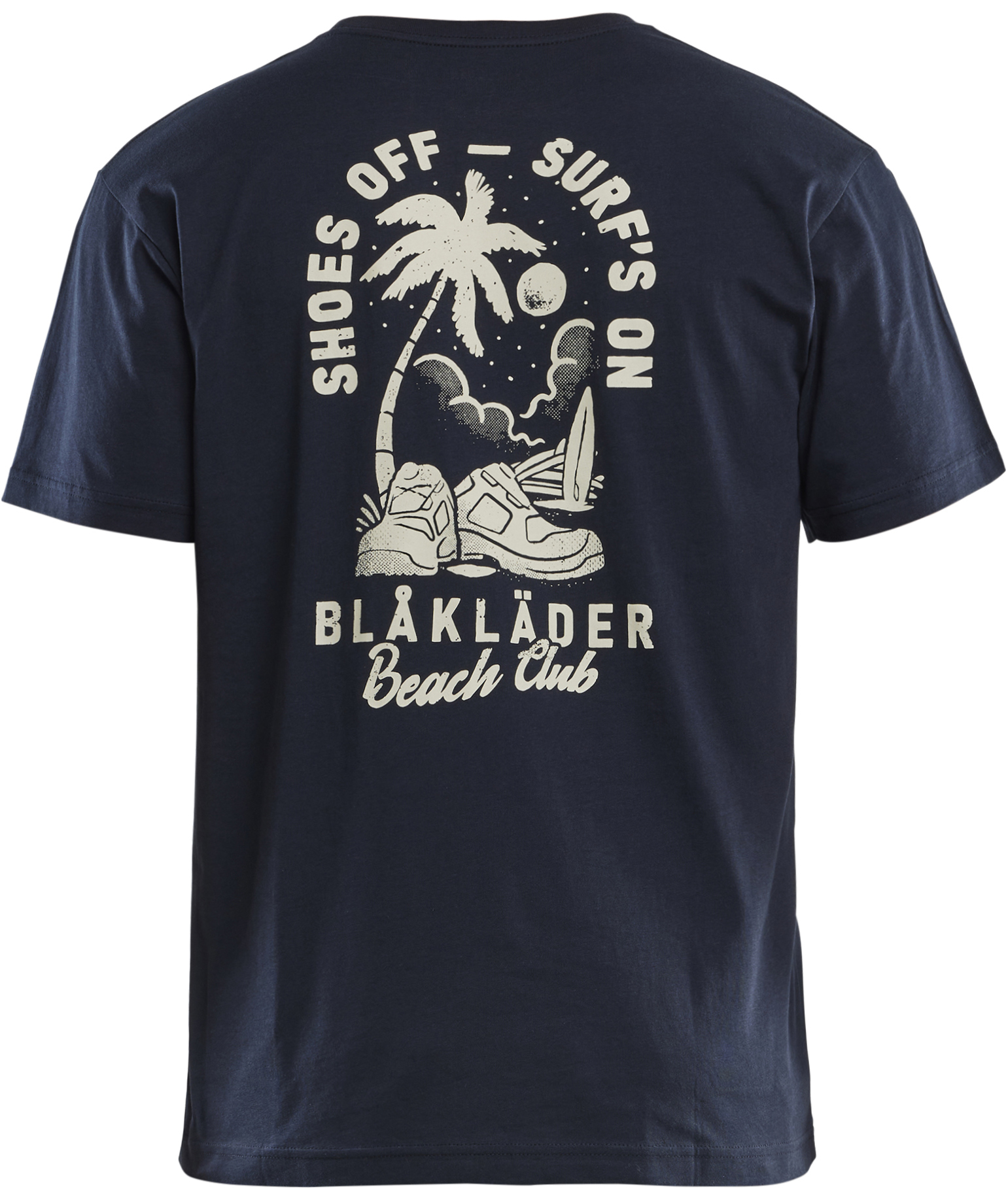 Bl&aring;kl&auml;der Beach Club T-shirt, M&ouml;rk Marinbl&aring;, large image number 1