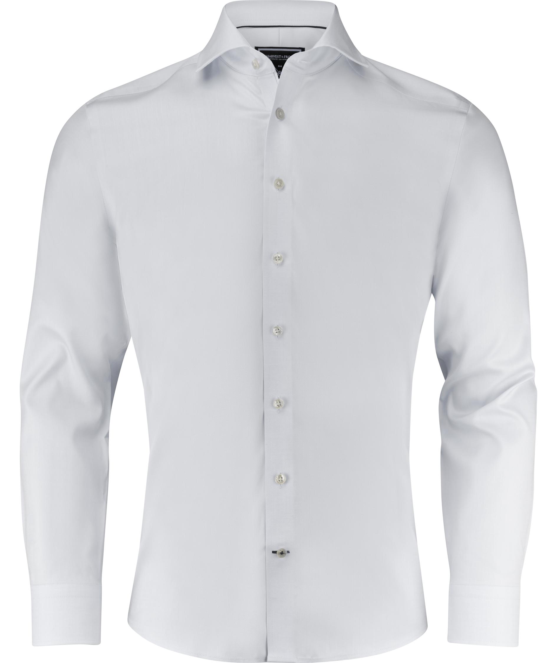 J. Harvest & Frost Black Bow 60 slim fit skjorta