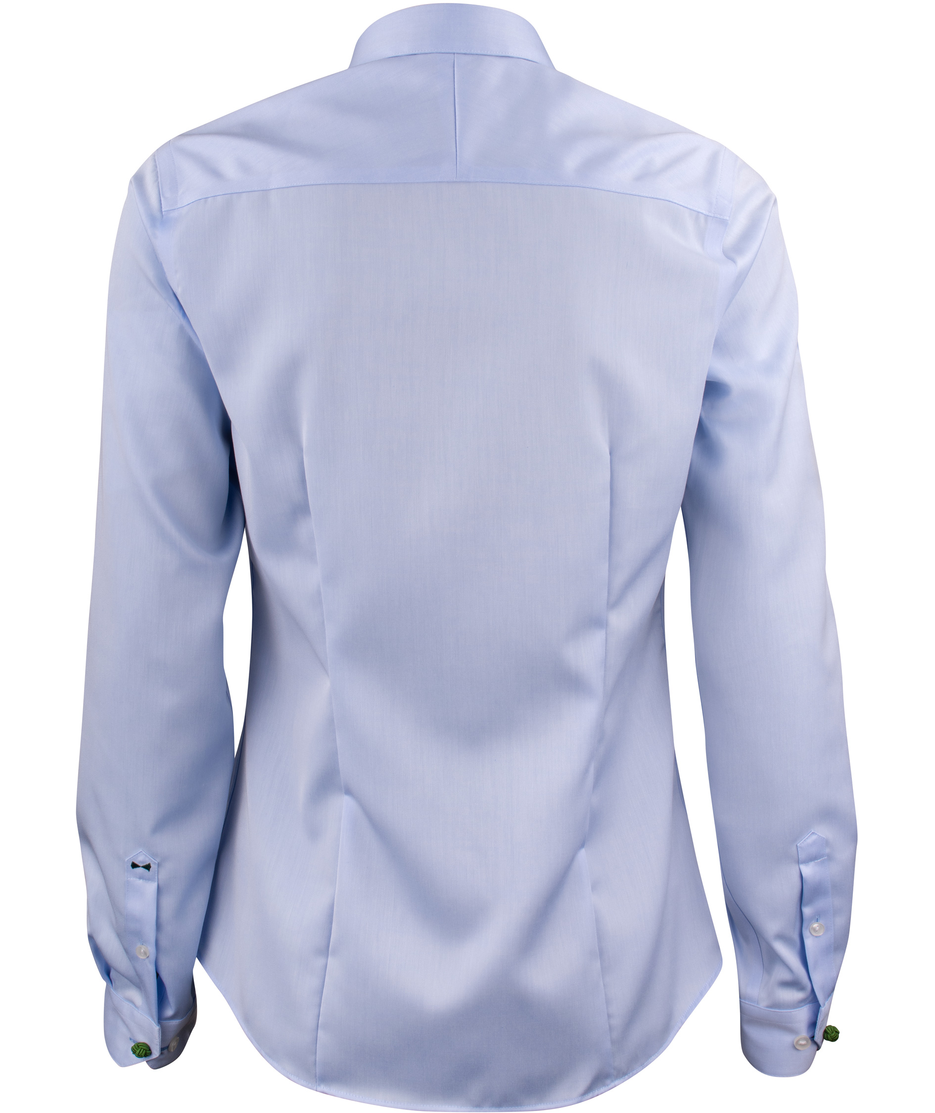 J. Harvest & Frost Twill Green Bow O1 lady fit skjorta