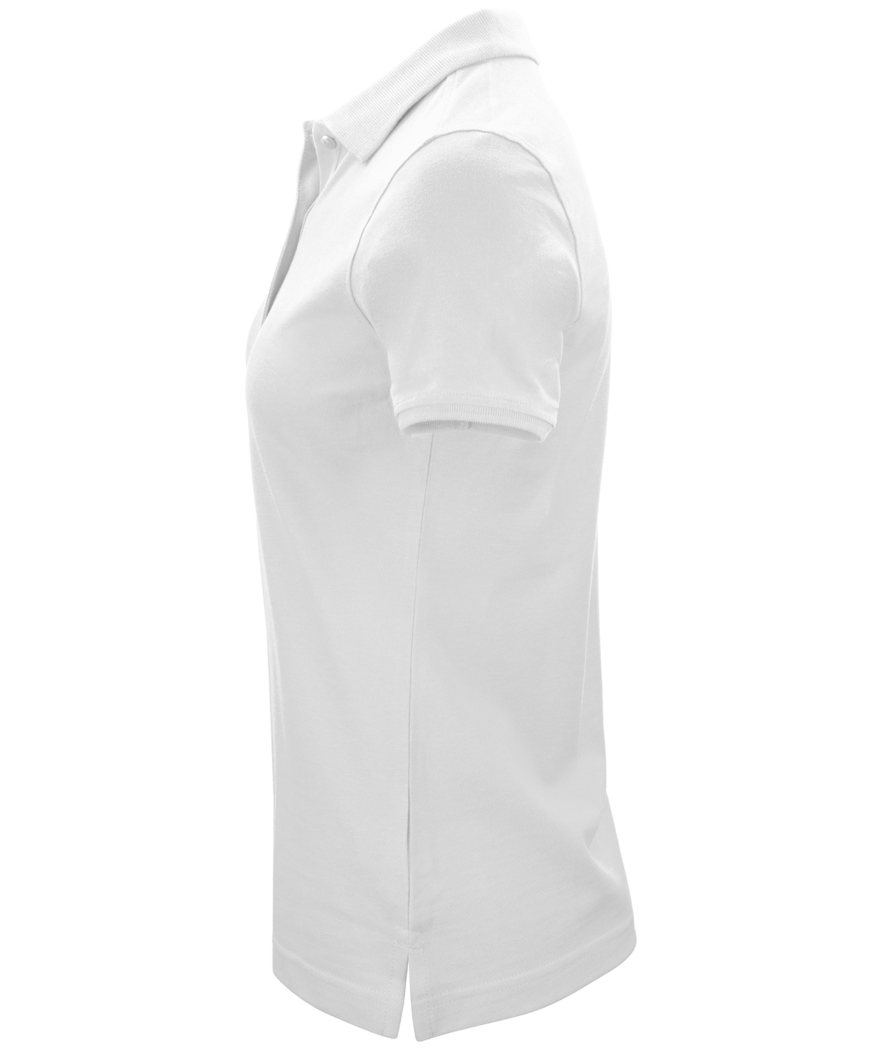 Clique Classic Damen Poloshirt, Wei&szlig;, large image number 2