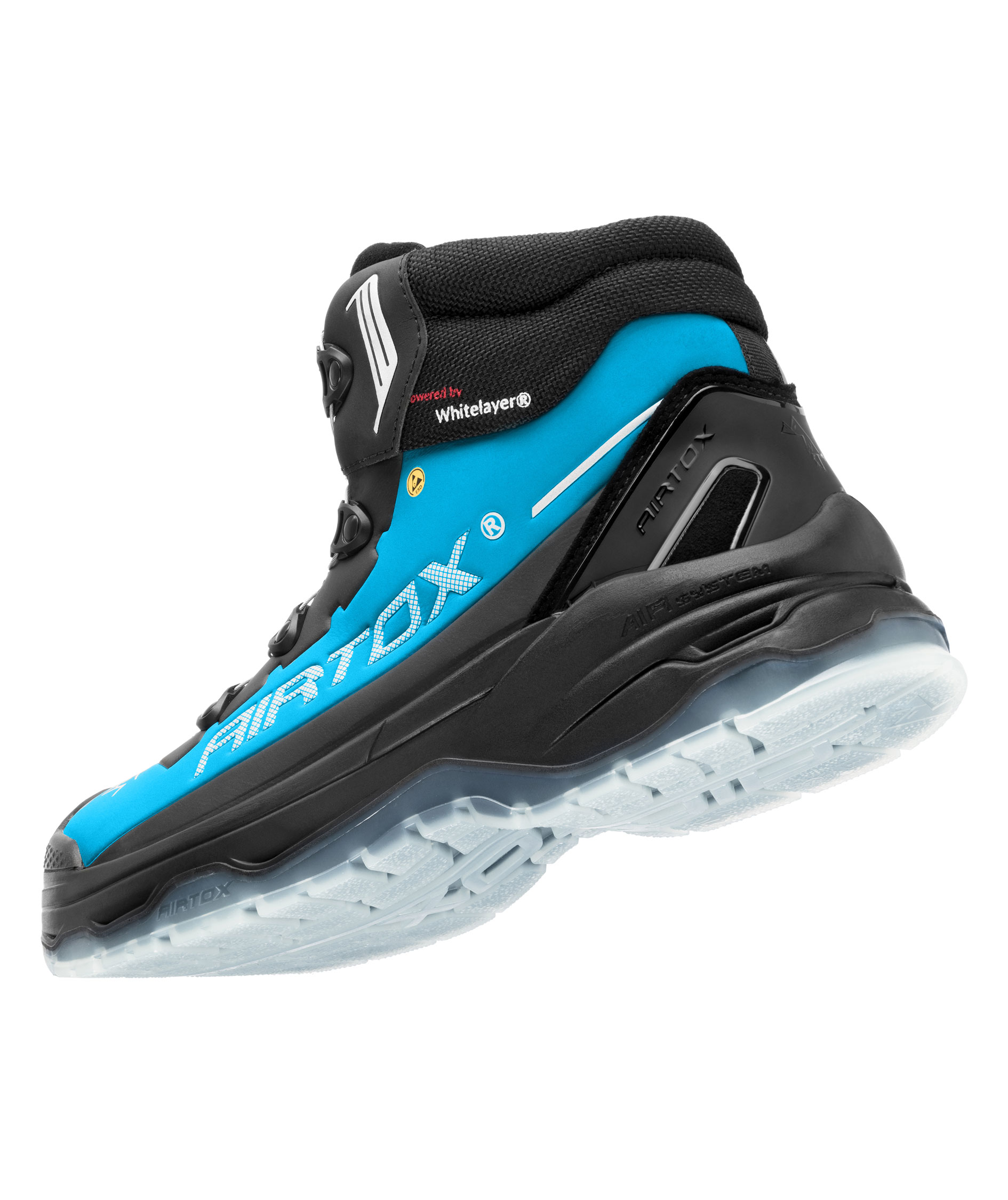 Airtox TX66 safety boots S3, Blue/Black, large image number 4