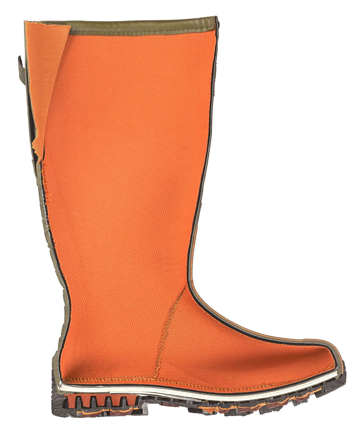 Gateway1 Sportsman II 18" 4mm rubber boots, Khaki, large image number 4