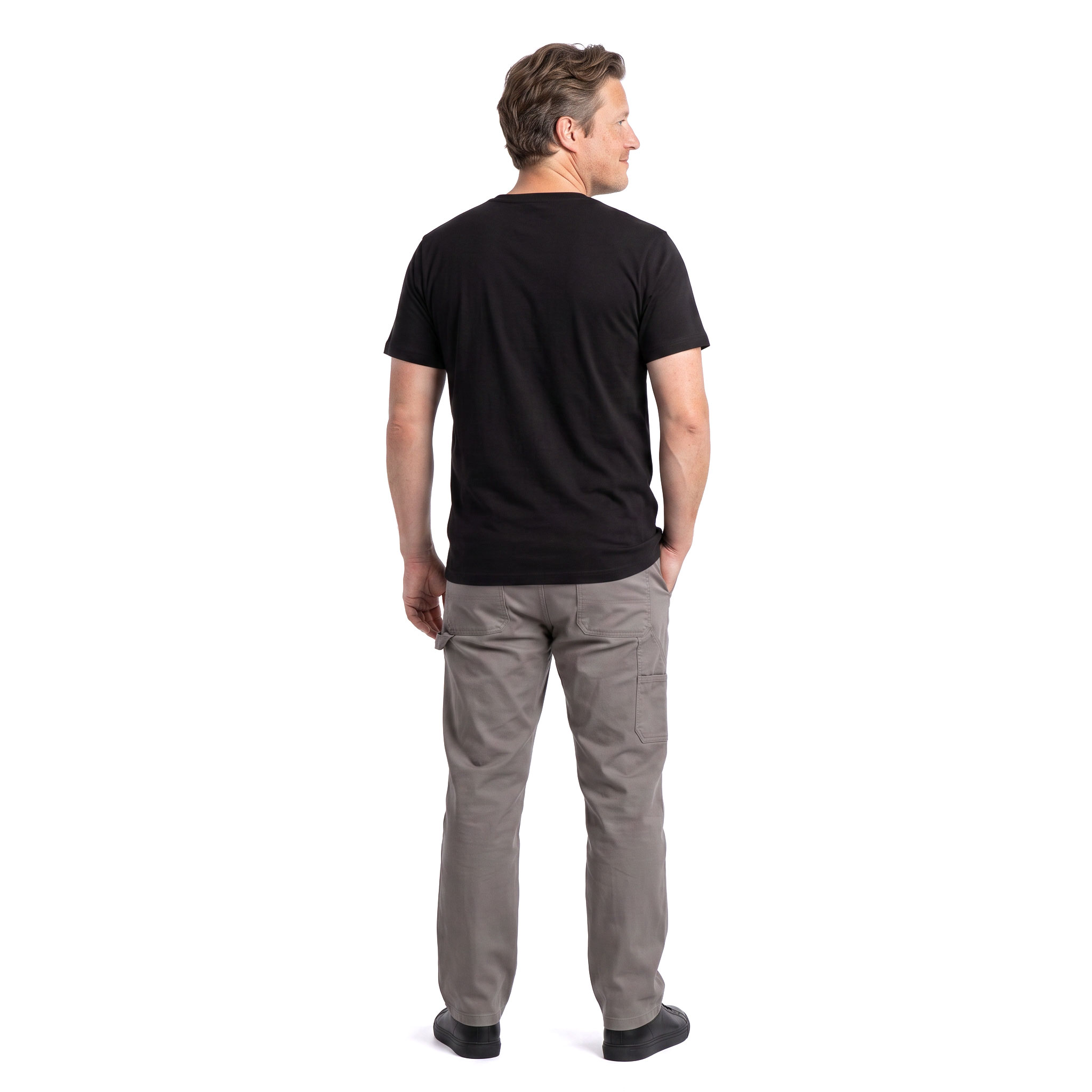 Westborn Basic T-shirt, Black, large image number 3