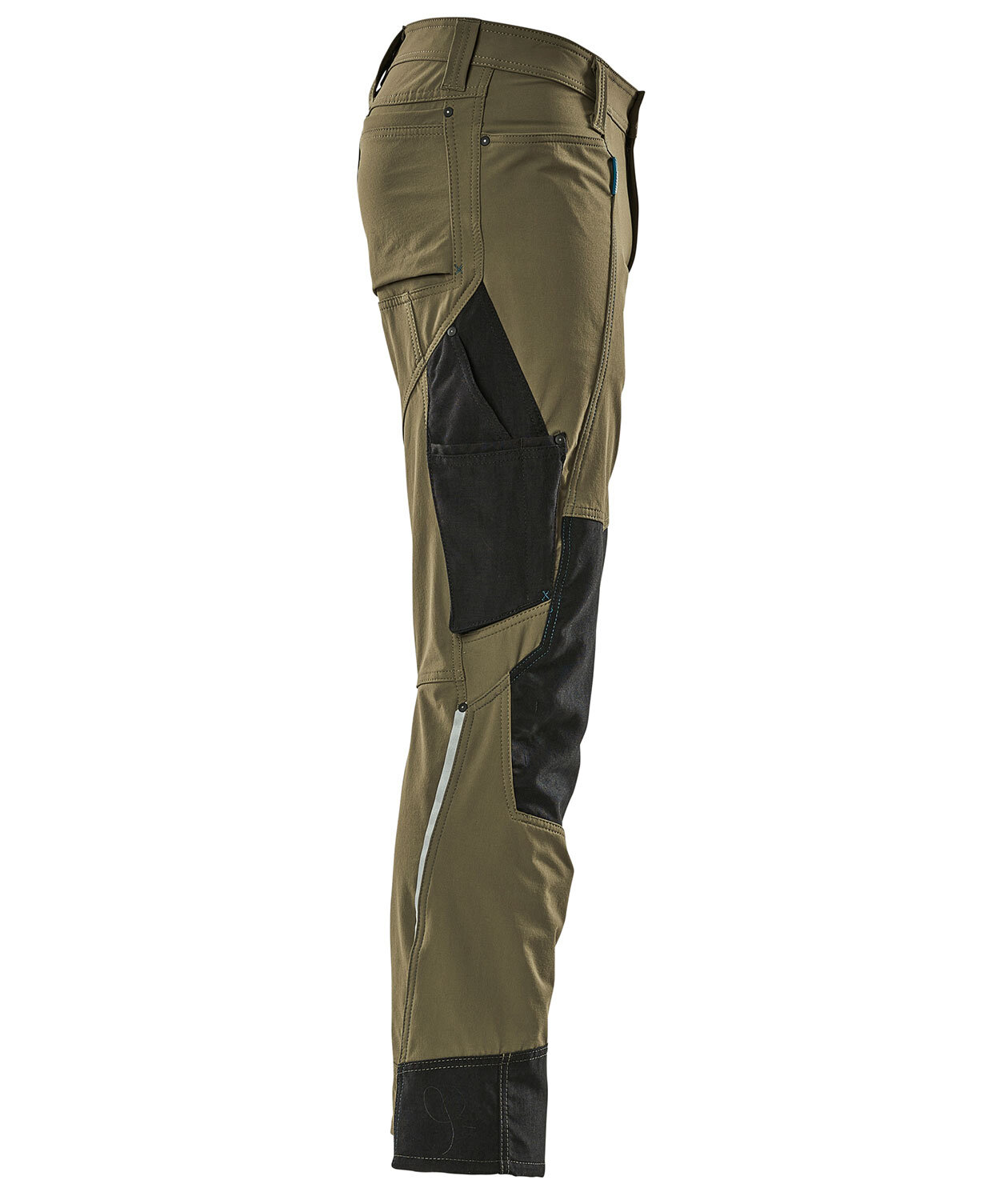 Mascot Advanced work trousers full stretch, Moss green, large image number 2