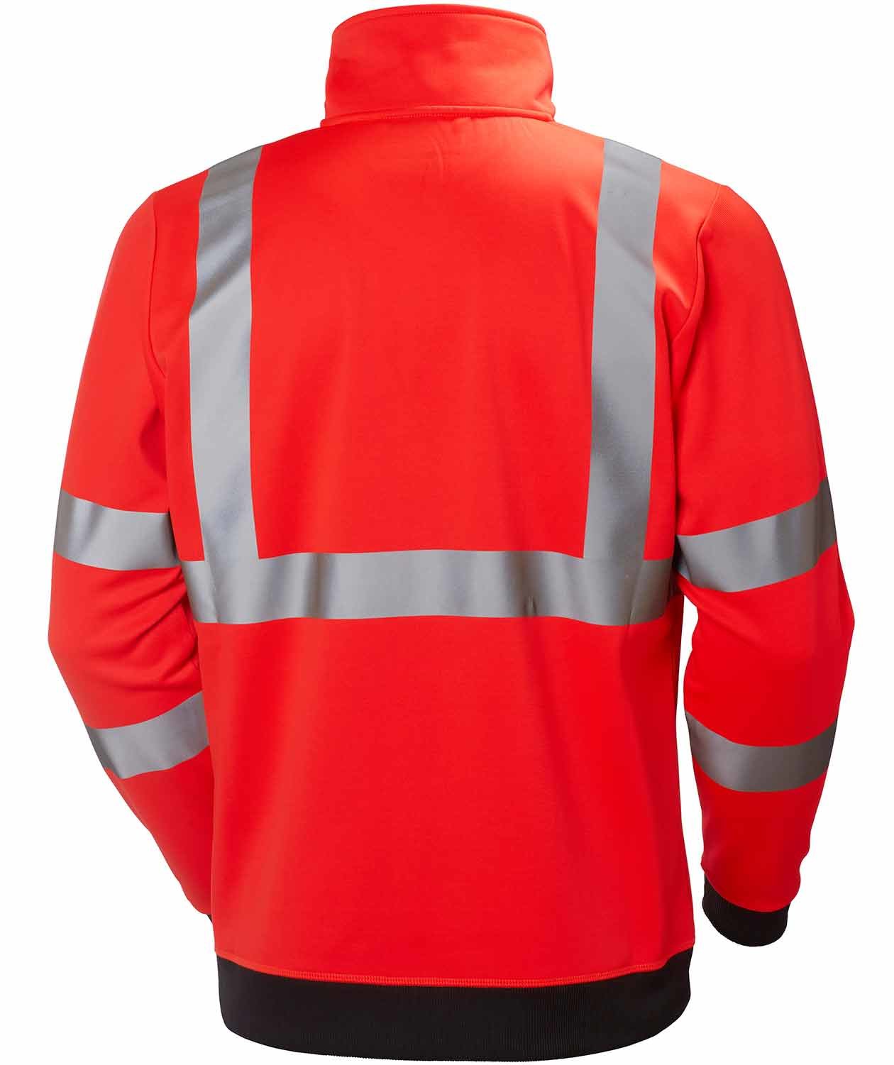 Helly Hansen Addvis cardigan full stretch, Hi-Vis Red, large image number 2