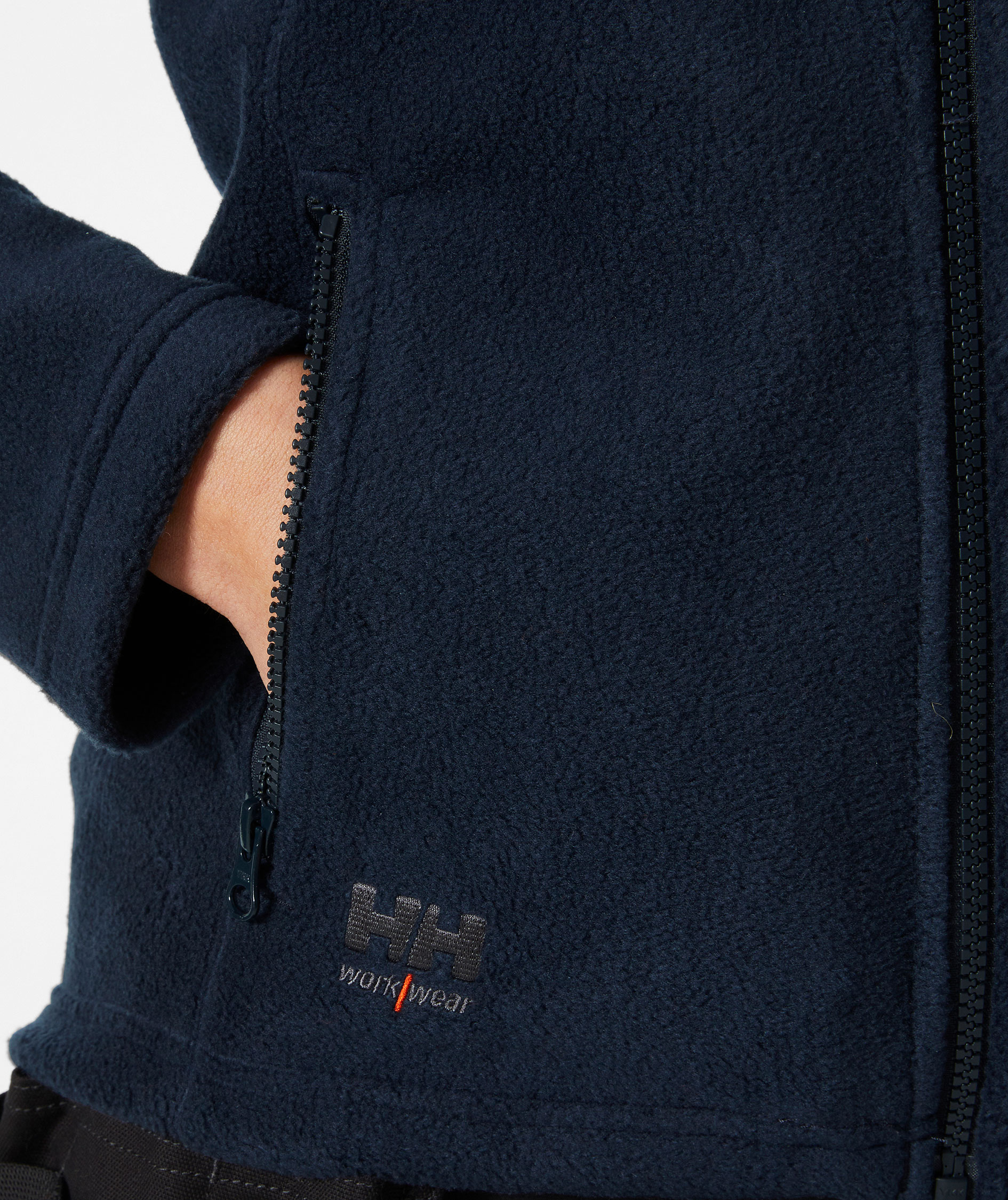 Helly Hansen Manchester dame fleecejakke, Navy, large image number 4