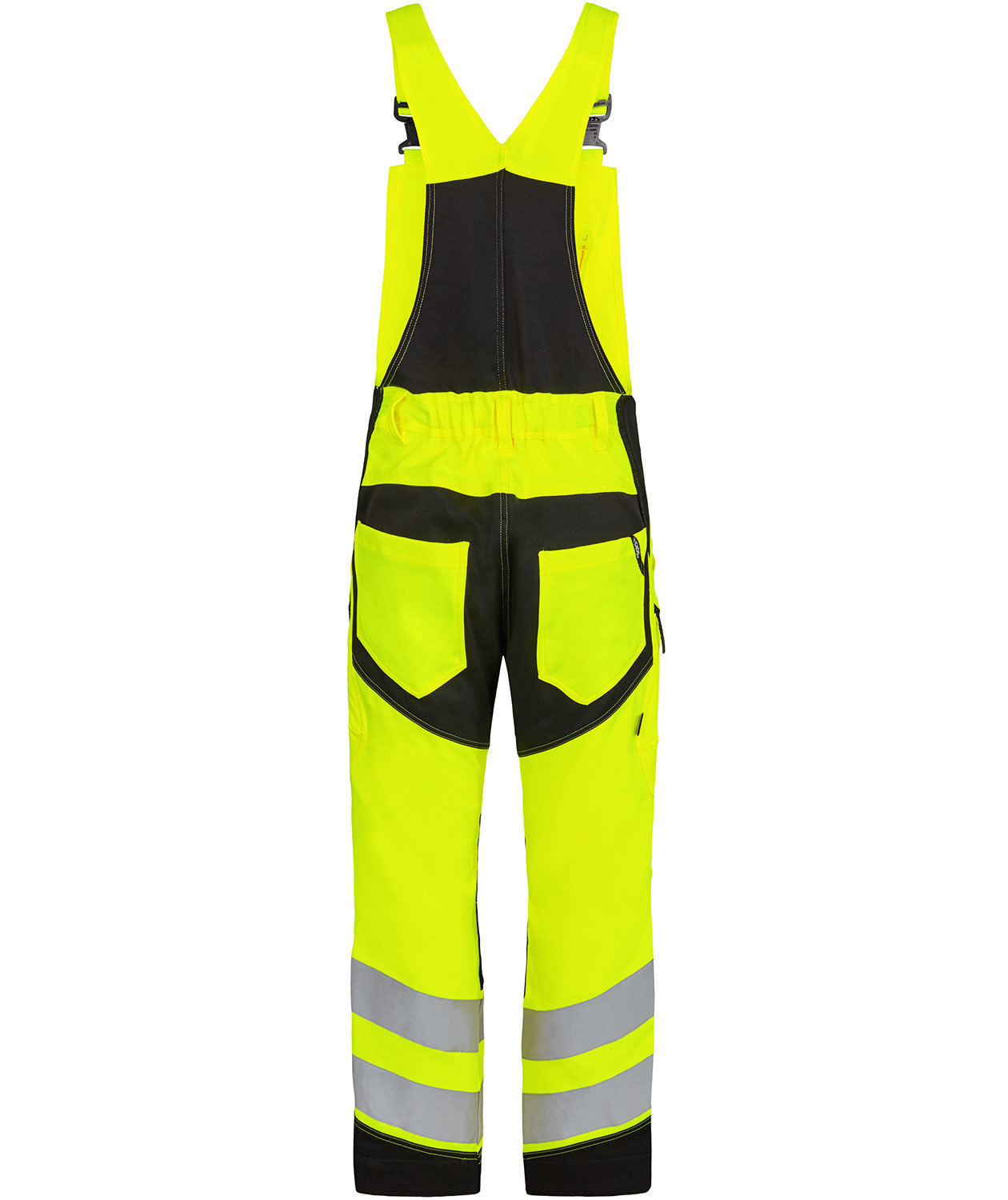 Engel Safety bib and brace, Hi-vis Yellow/Black, large image number 1
