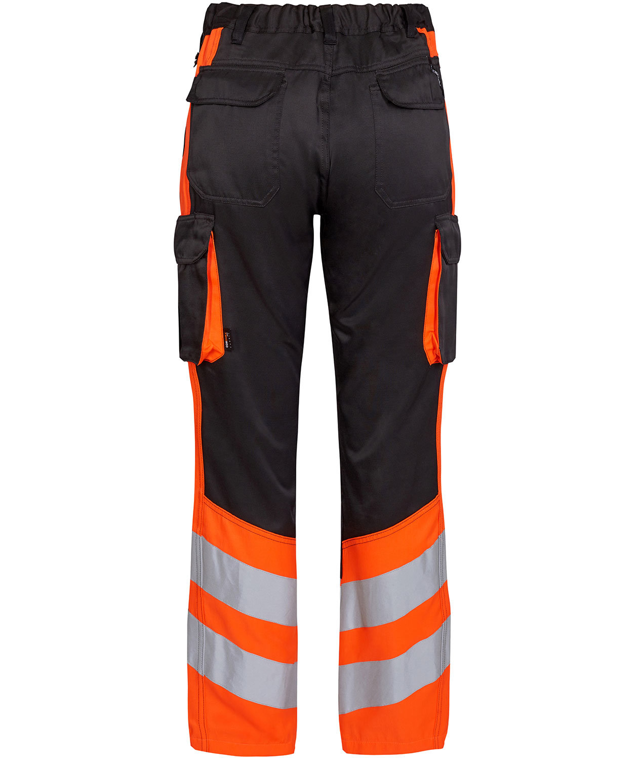 Engel Safety Light arbeidsbukse, Svart/Hi-vis Oransje, large image number 1