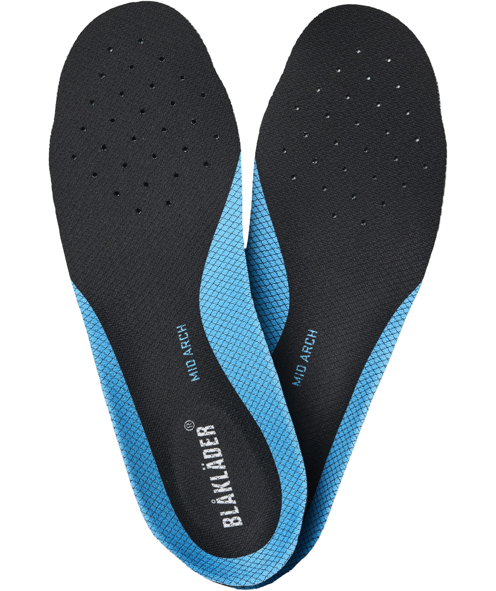 Bl&aring;kl&auml;der insoles with medium arch support, Black