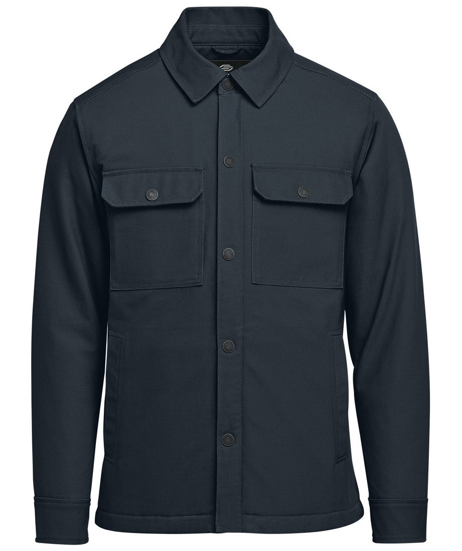 Stormtech Oxide padded shirt jacket, Marine Blue, Marine Blue, swatch