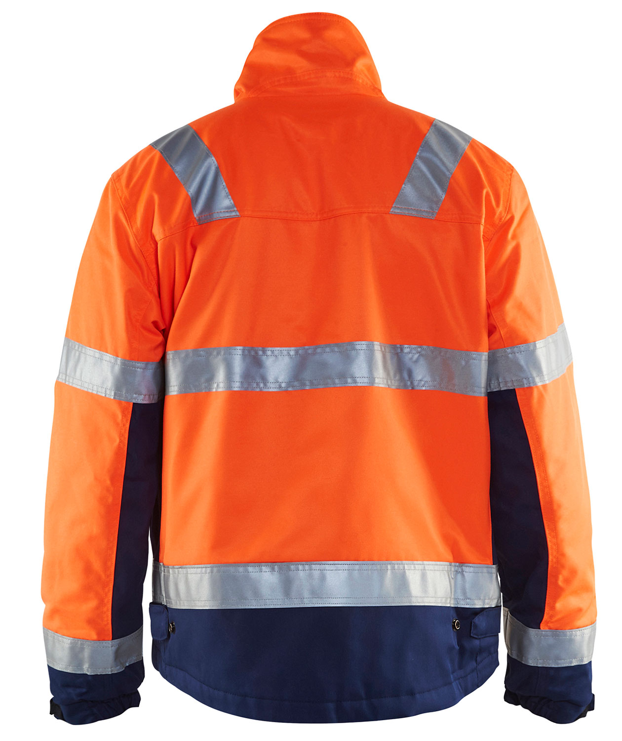 Bl&aring;kl&auml;der winter work jacket, Orange/Marine, large image number 1