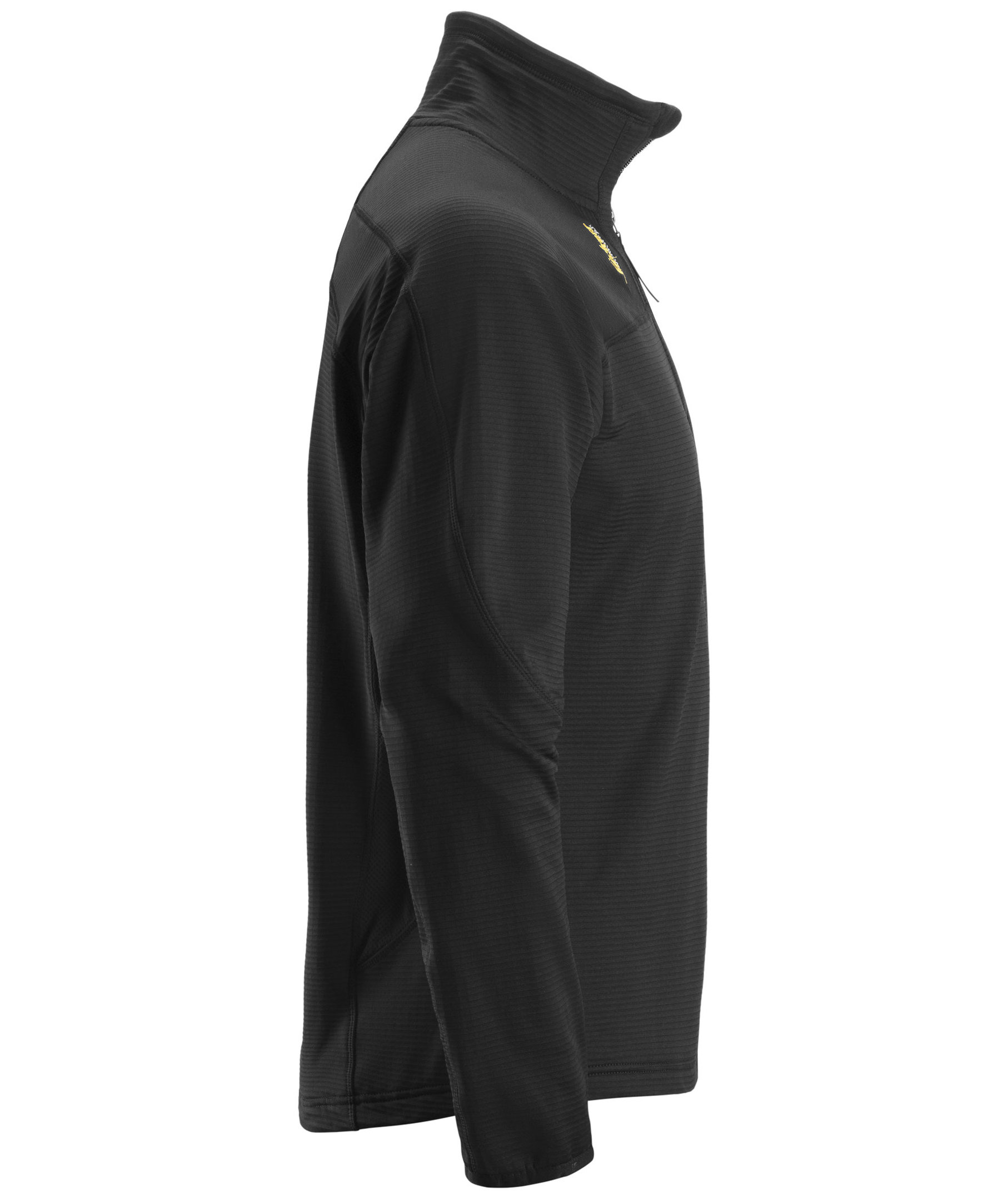 Snickers Body Mapping microfleece midlayer half zip 9435, Sort, large image number 3