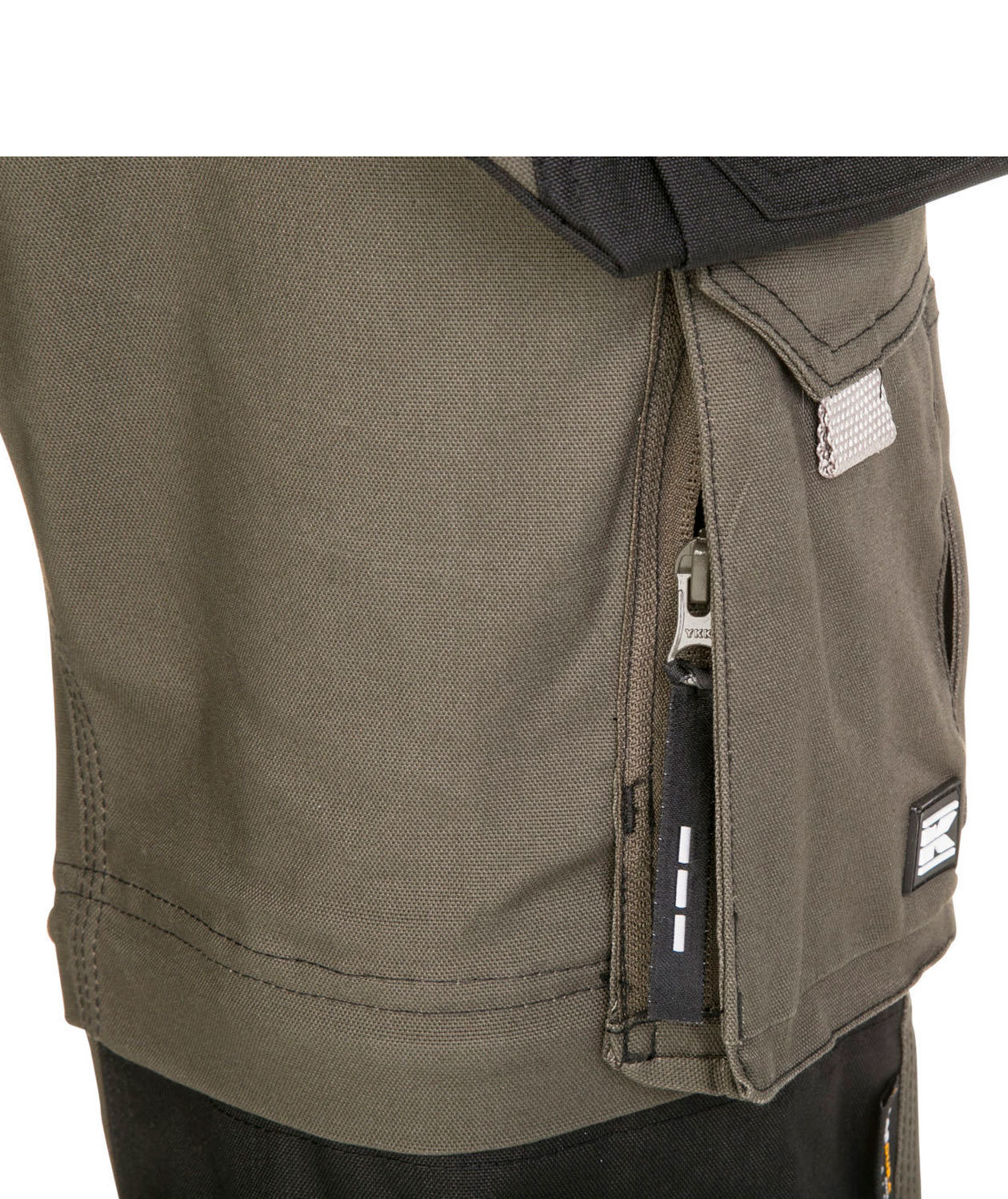 Kramp Technical stretch knickers, Olivengr&oslash;n, large image number 4