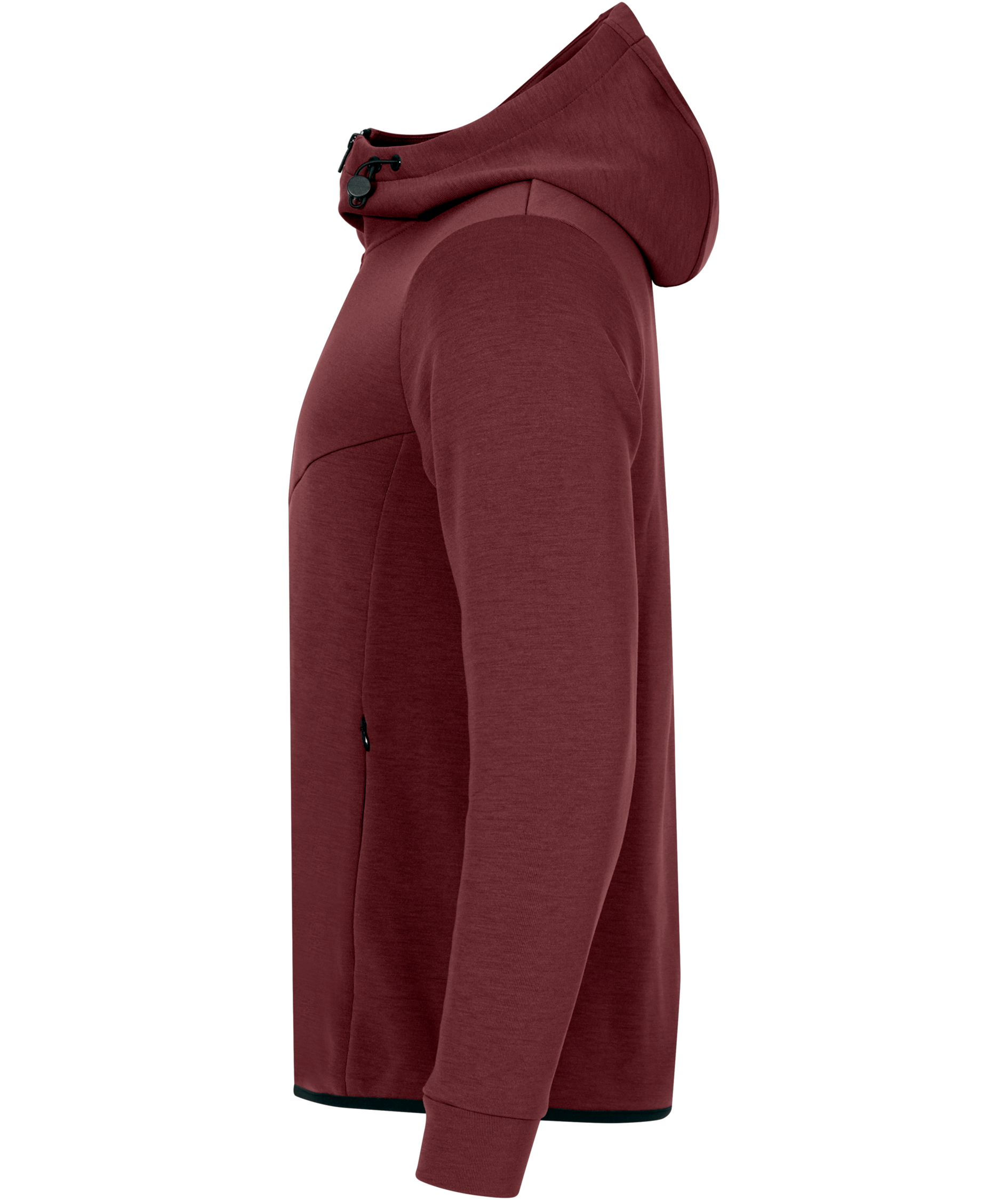 Clique Hayden Hoody Full Zip hoodie med blixtl&aring;s, Vinr&ouml;d, large image number 4