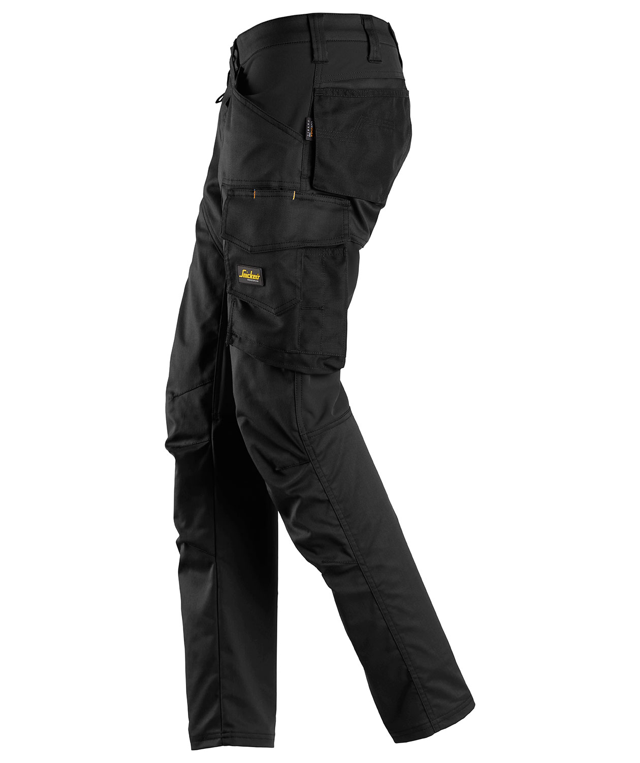 Snickers AllroundWork dame servicebukse 6703, Svart, large image number 2