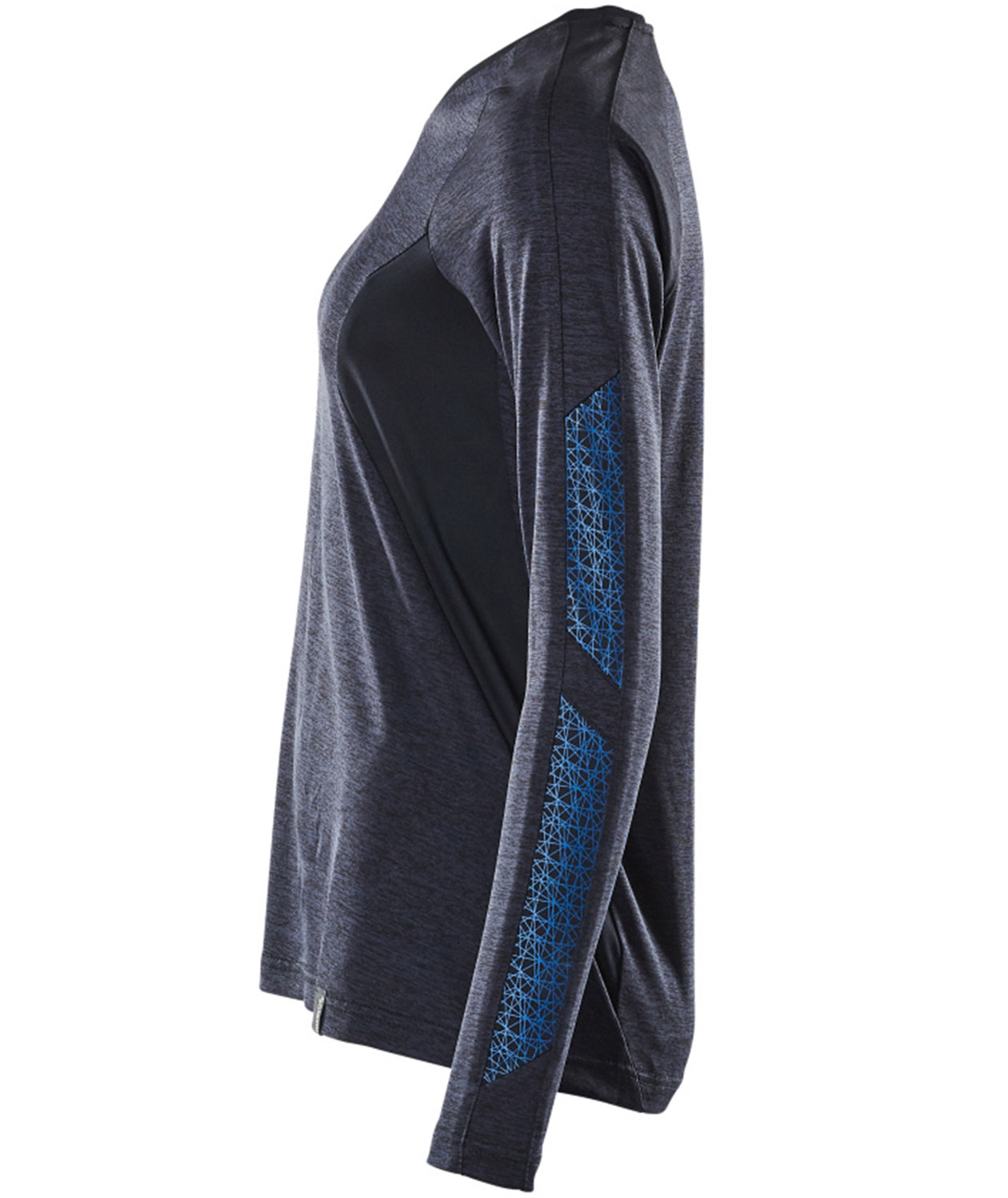 Mascot Accelerate Coolmax langermet dame T-skjorte, M&oslash;rk Marine, large image number 3