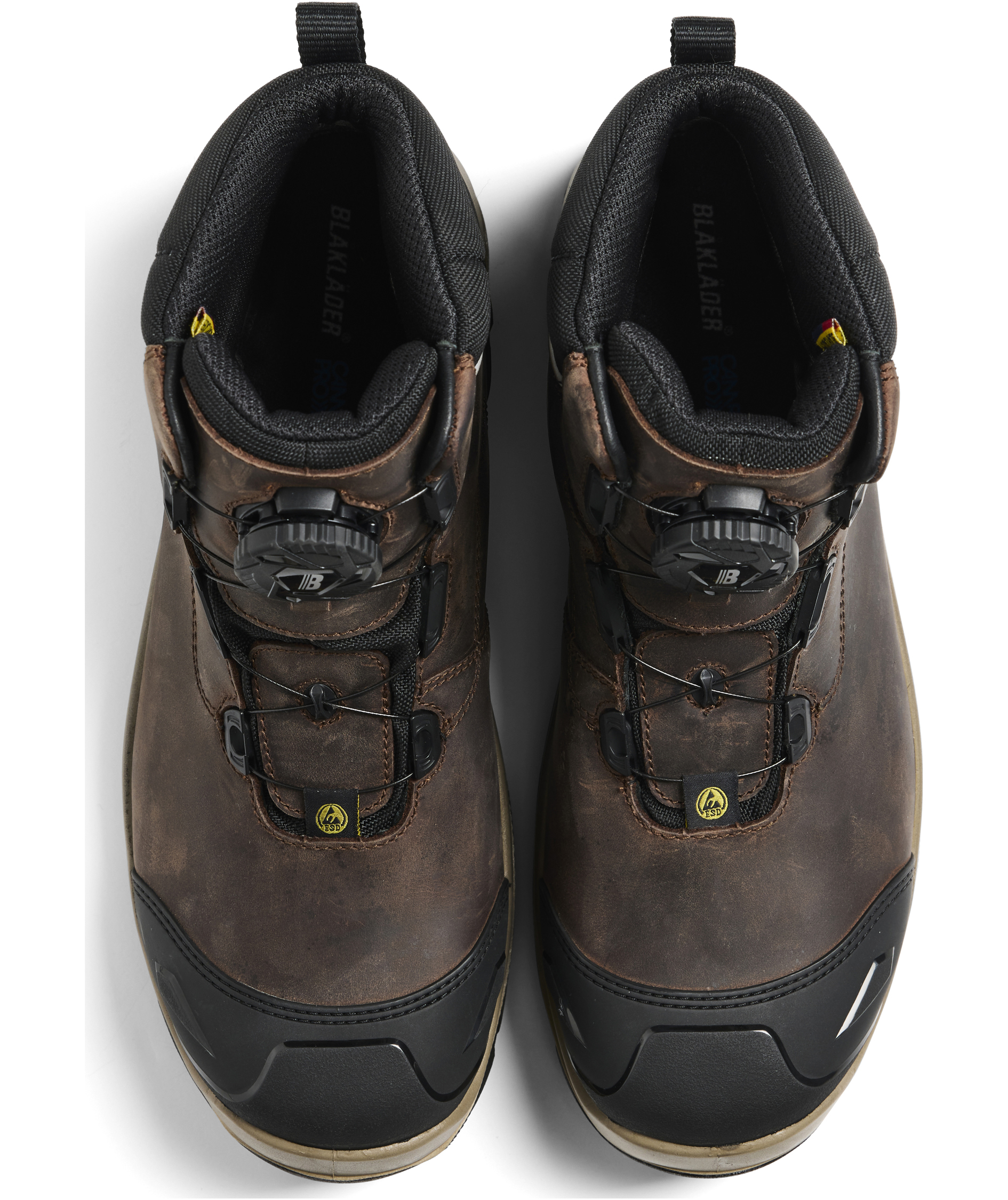 Bl&aring;kl&auml;der Elite safety boots S7S, Brown/Black, large image number 4