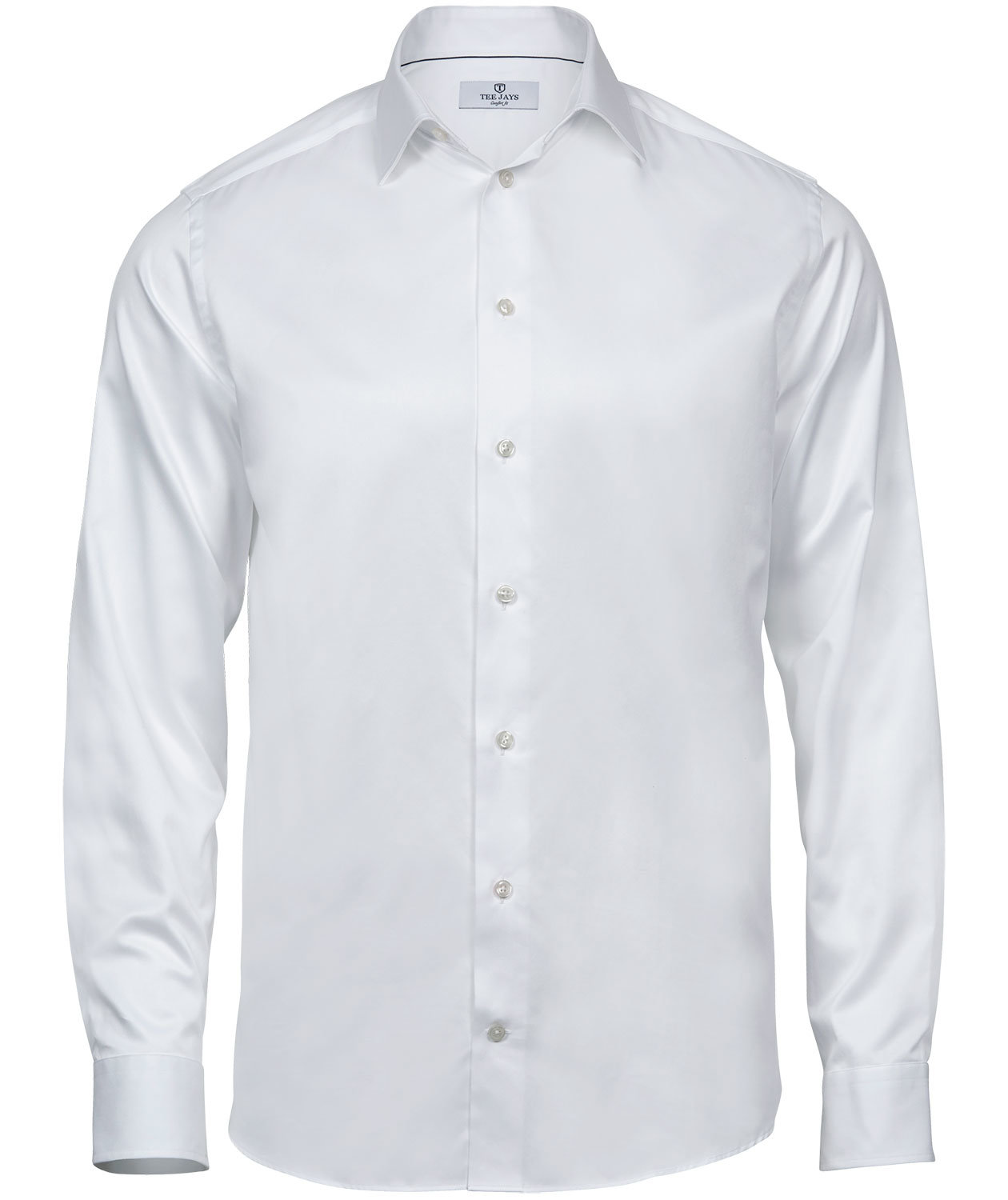 Tee Jays Luxury Comfort fit skjorta, Vit